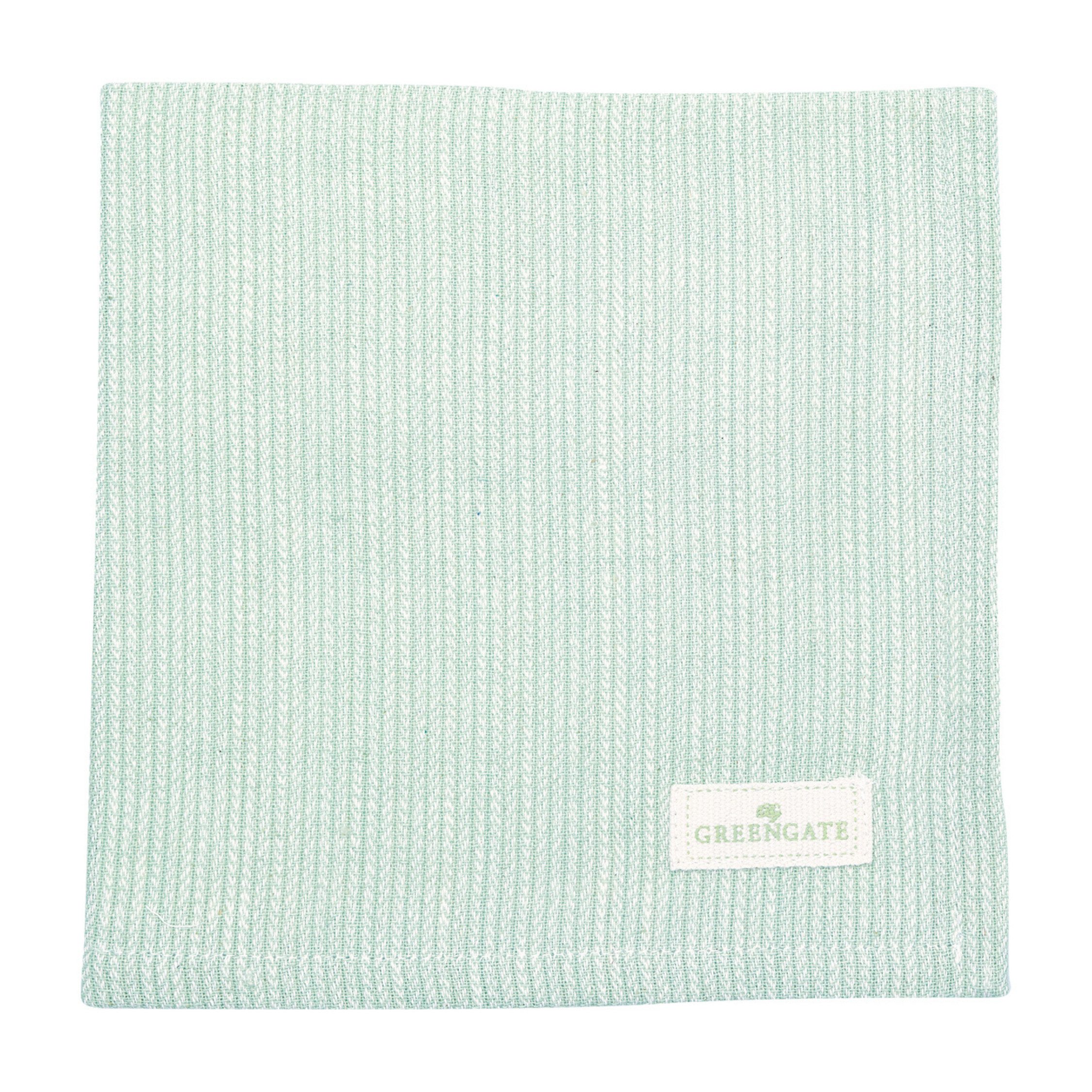 Greengate Stoffserviette GreenGate Stoffserviette Alicia hellgrün
