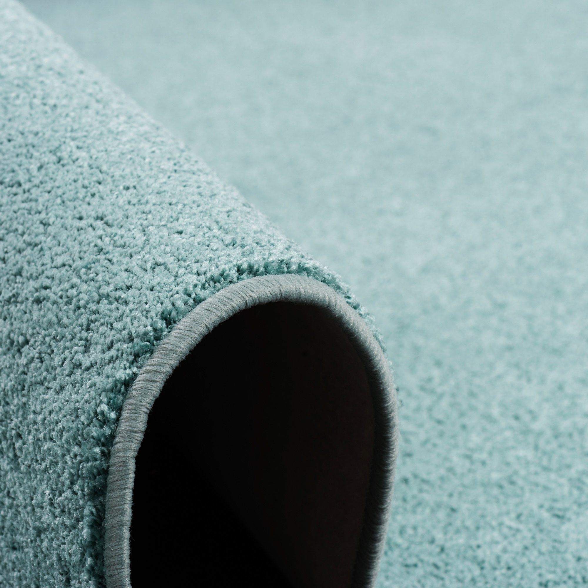 Snapstyle Läufer Hochflor Velours Läufer Teppich Luna, Rechteckig, Höhe: 16 mm