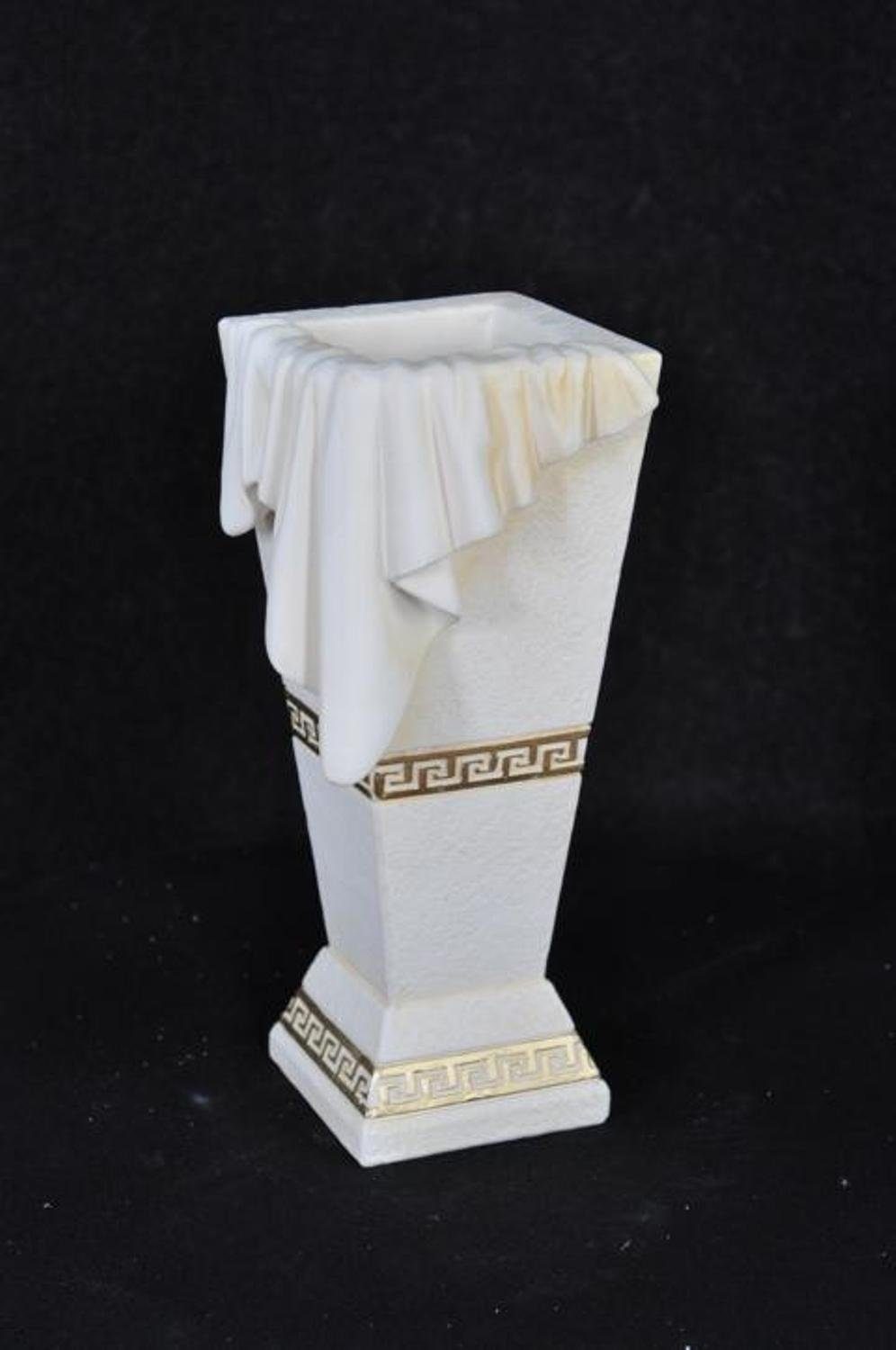 JVmoebel Dekovase Vase Medusa Antik Stil handgefertigt aus Stuckgips für Innenräume, Made in Europa
