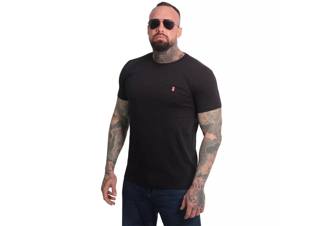 YAKUZA T-Shirt Plain Regular Basic T-Shirt