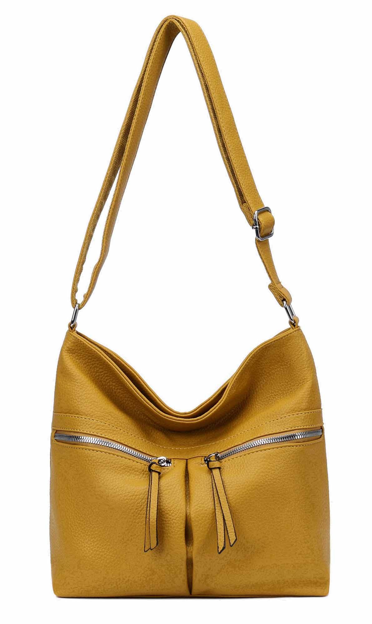 Schultertasche Damen Tasche Shopper Umhängetasche CrossOver Handtasche Reisetasche