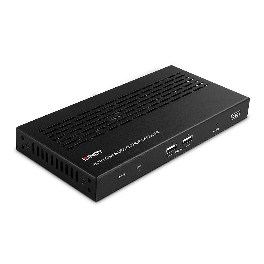 LINDY 4K30 HDMI & USB over IP Decoder HDMI-Kabel