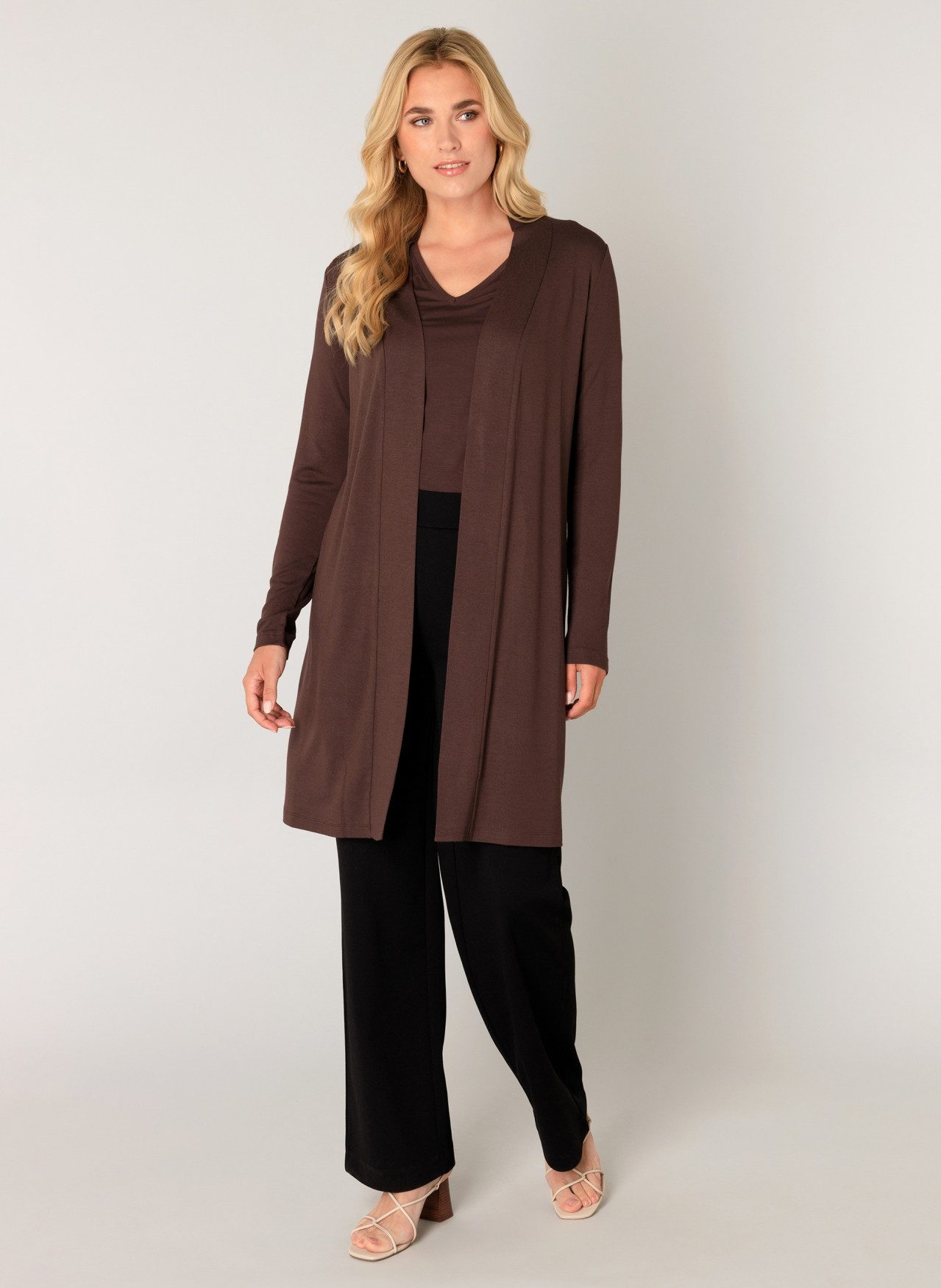 Base Level Longstrickjacke Yayla Long ohne günstig online kaufen
