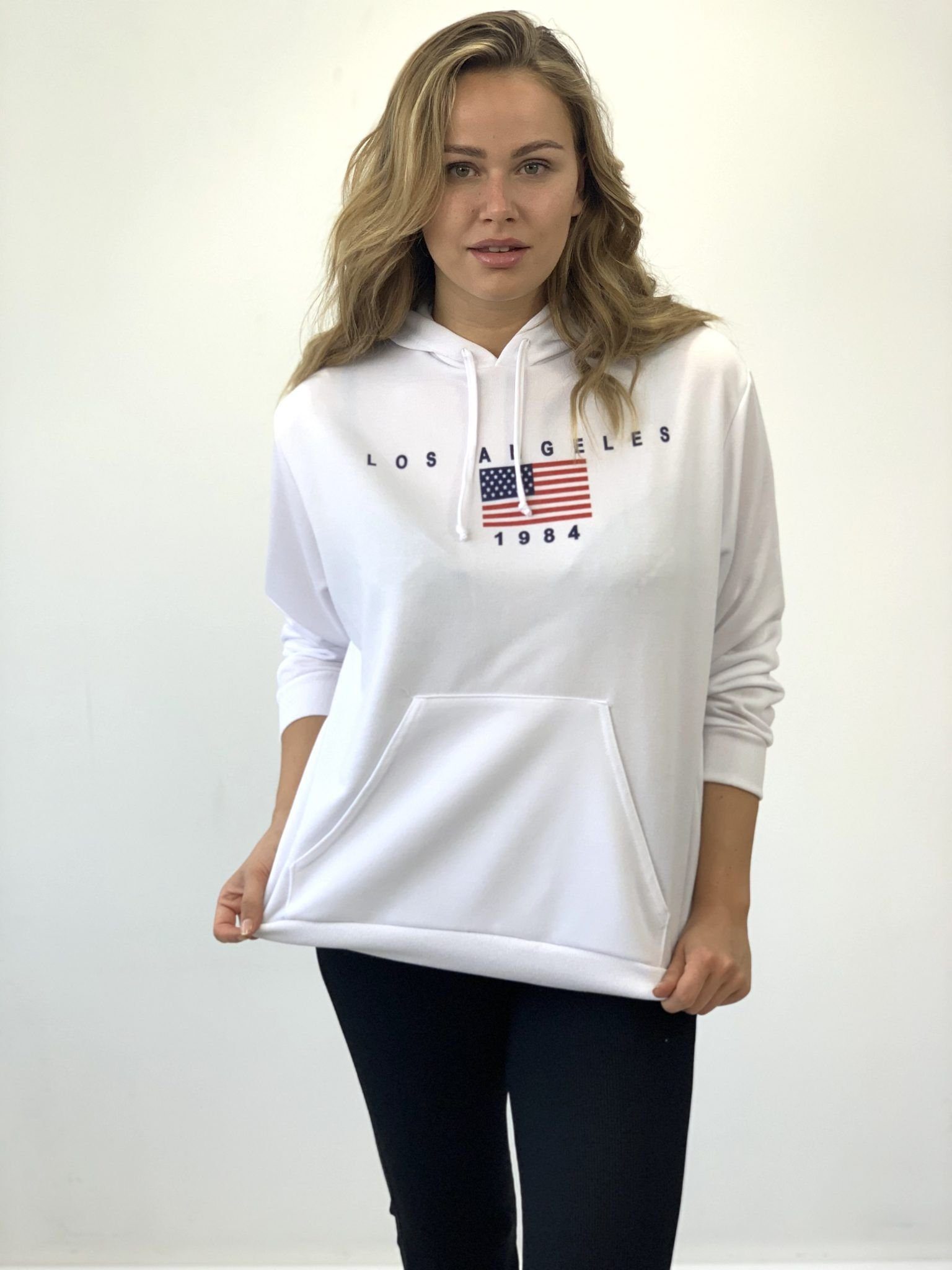 Worldclassca Hoodie Worldclassca Kapuzenpullover LA USA günstig online kaufen