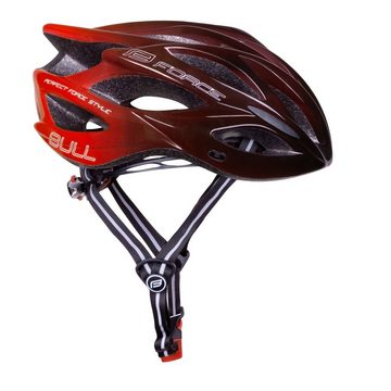 FORCE Fahrradhelm FORCE Helm BULL HUE MIPS schwarz-rot L-XL