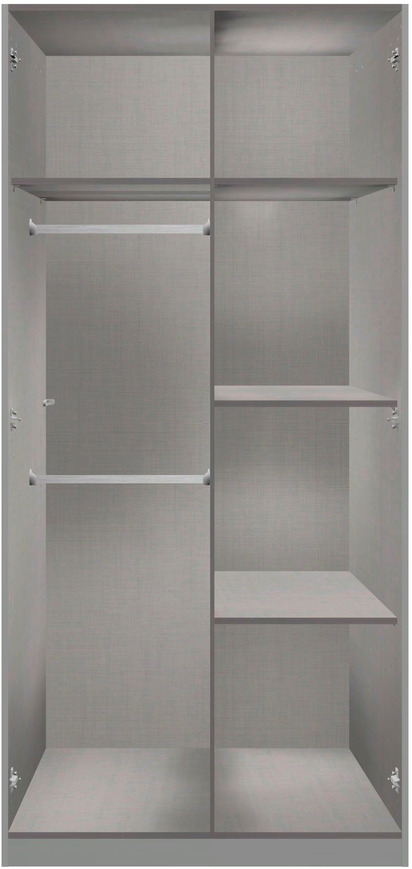 Wimex Kleiderschrank Borkum wahlweise 91cm oder 135cm breit