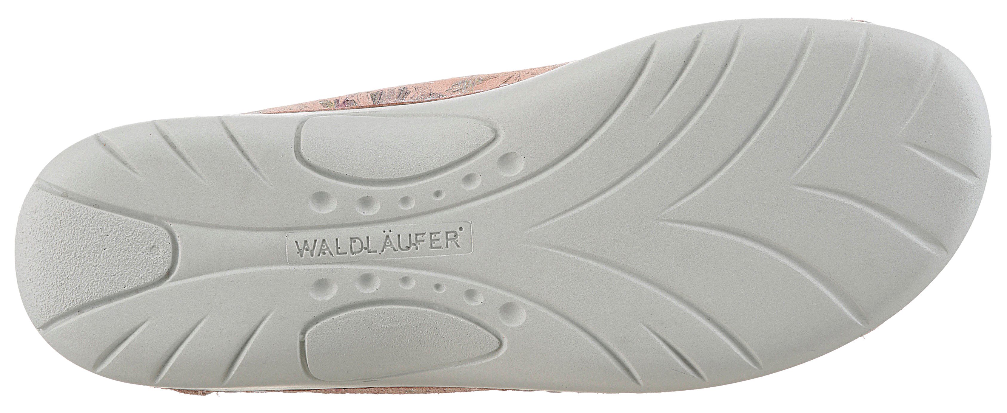 Waldläufer GUNNA Pantolette, Klettschuh, Sommerschuh, Komfortschuh in Bequemweite G (weit)
