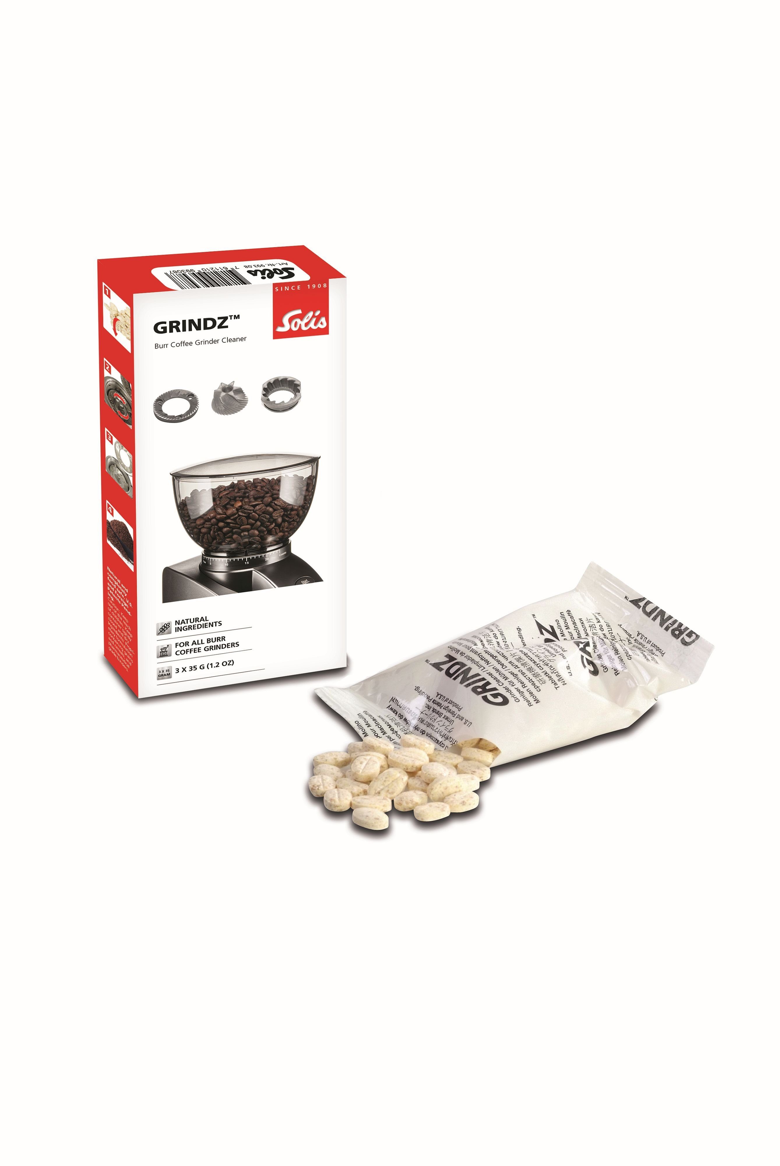 SOLIS OF SWITZERLAND Grindz Reinigungstabletten (für Kaffeemahlwerk, 3 x 35 g)