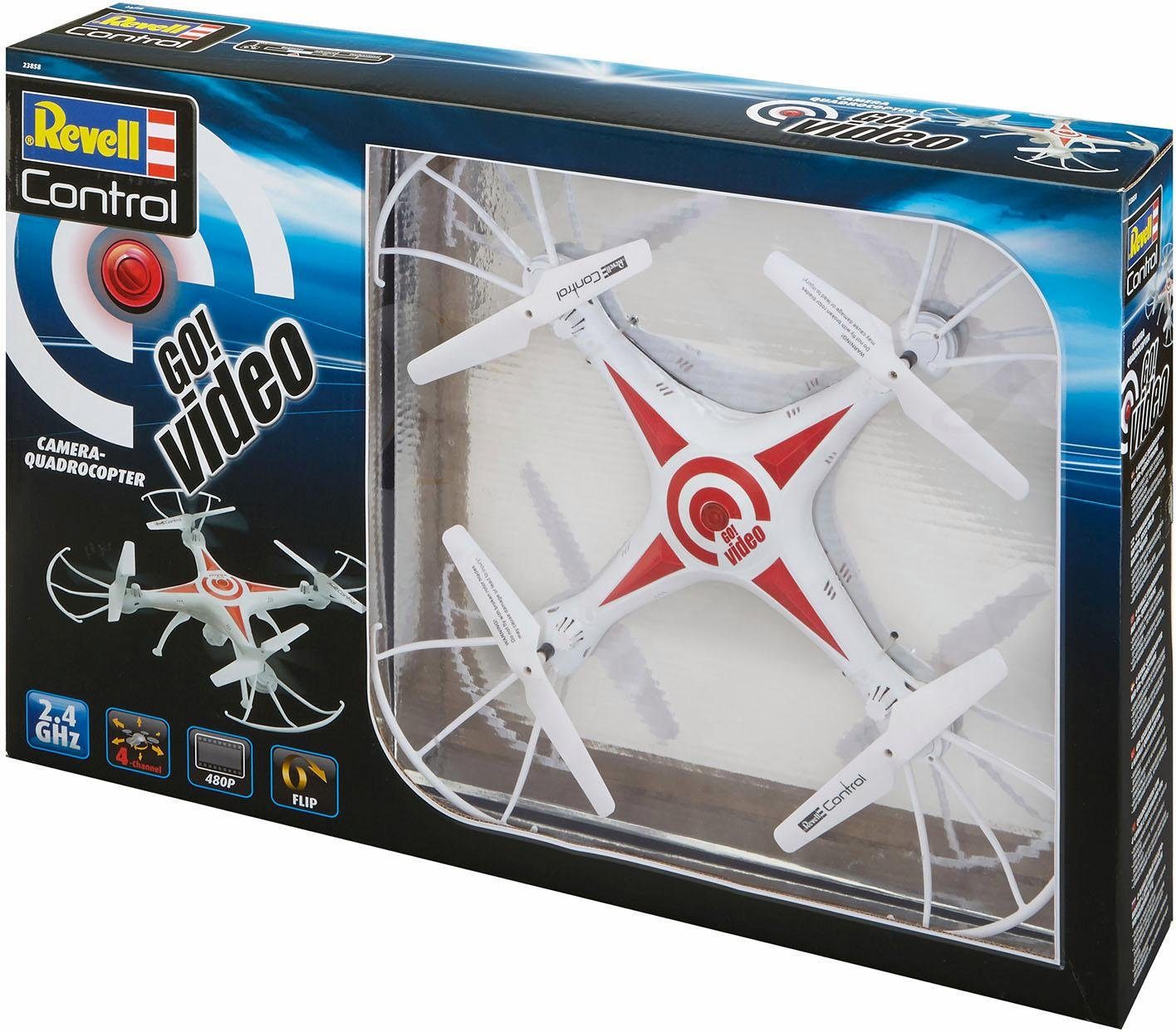 Revell® RC-Quadrocopter Revell® control, Go! Video, mit Kamera