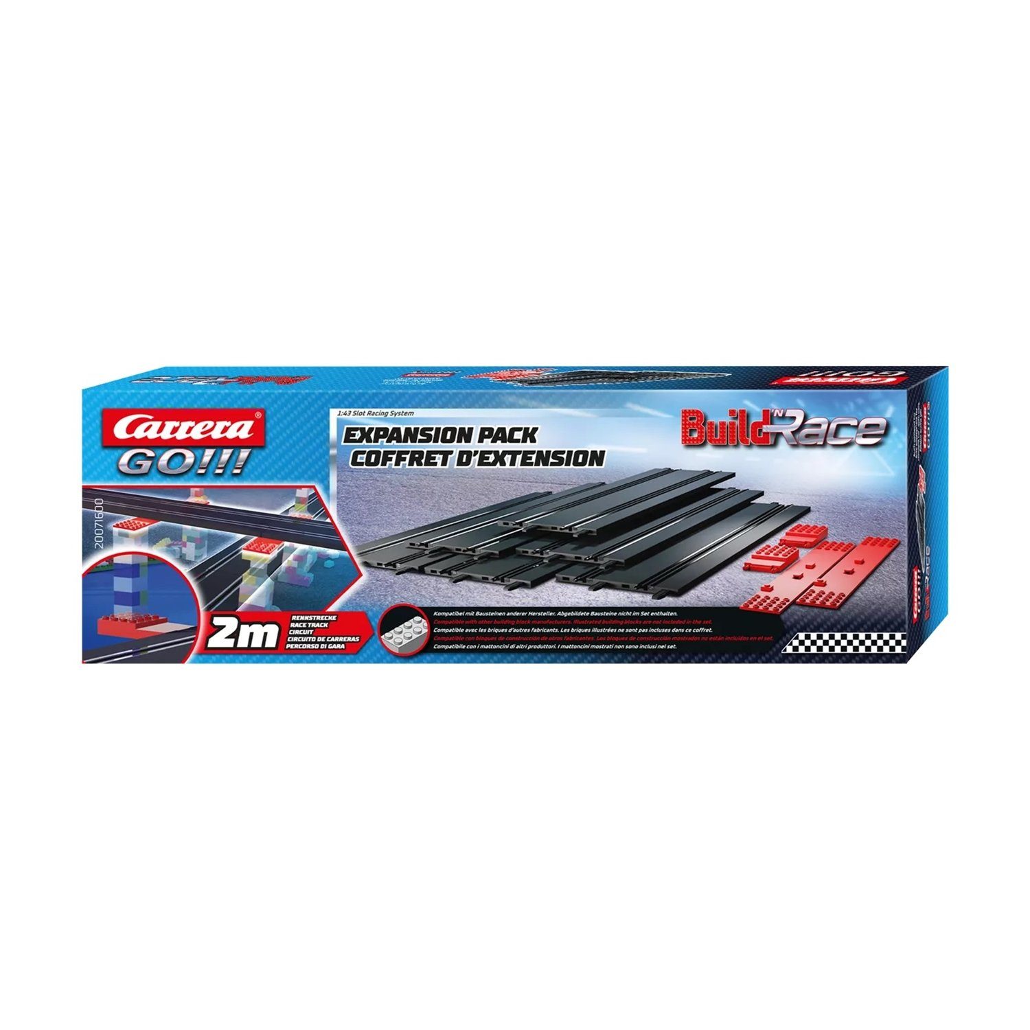 Carrera® Autorennbahn 20071600 GO!!! Build 'n Race - Expansion Pack