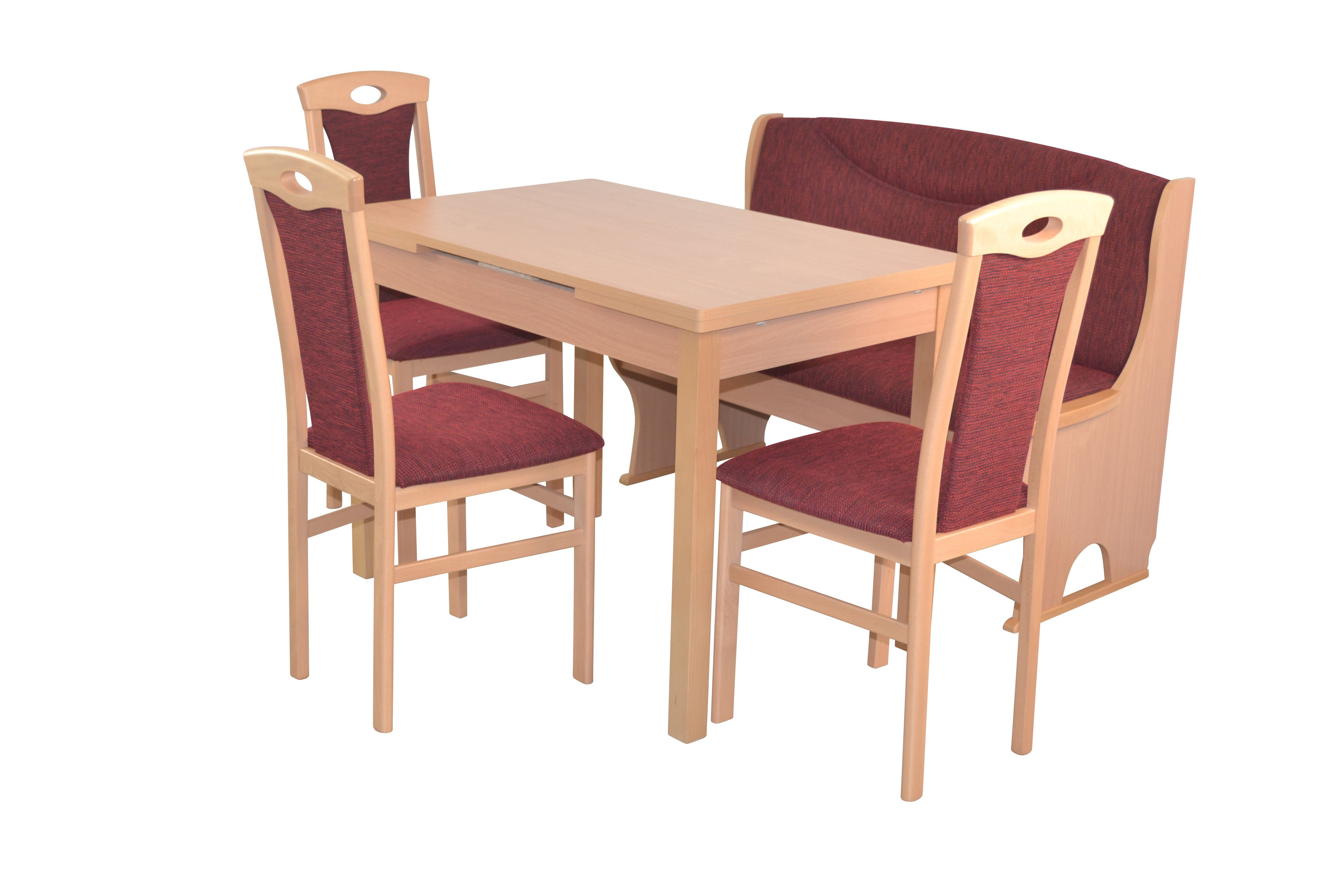 moebel-direkt-online Essgruppe Sitzgruppe 5teilig, (Spar-Set, 5teiliges Set)