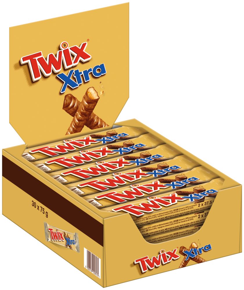 Twix Süßigkeit TWIX Xtra Doppelriegel 4x30x75g