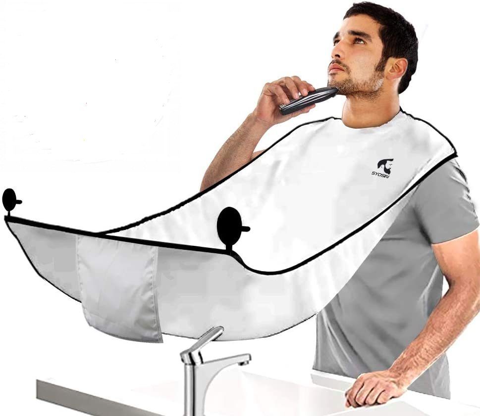 SYOSIN Umhängeschürze Allzweck-Friseurschürze & Bart-Schürze, (Bartschürze- günstig online kaufen