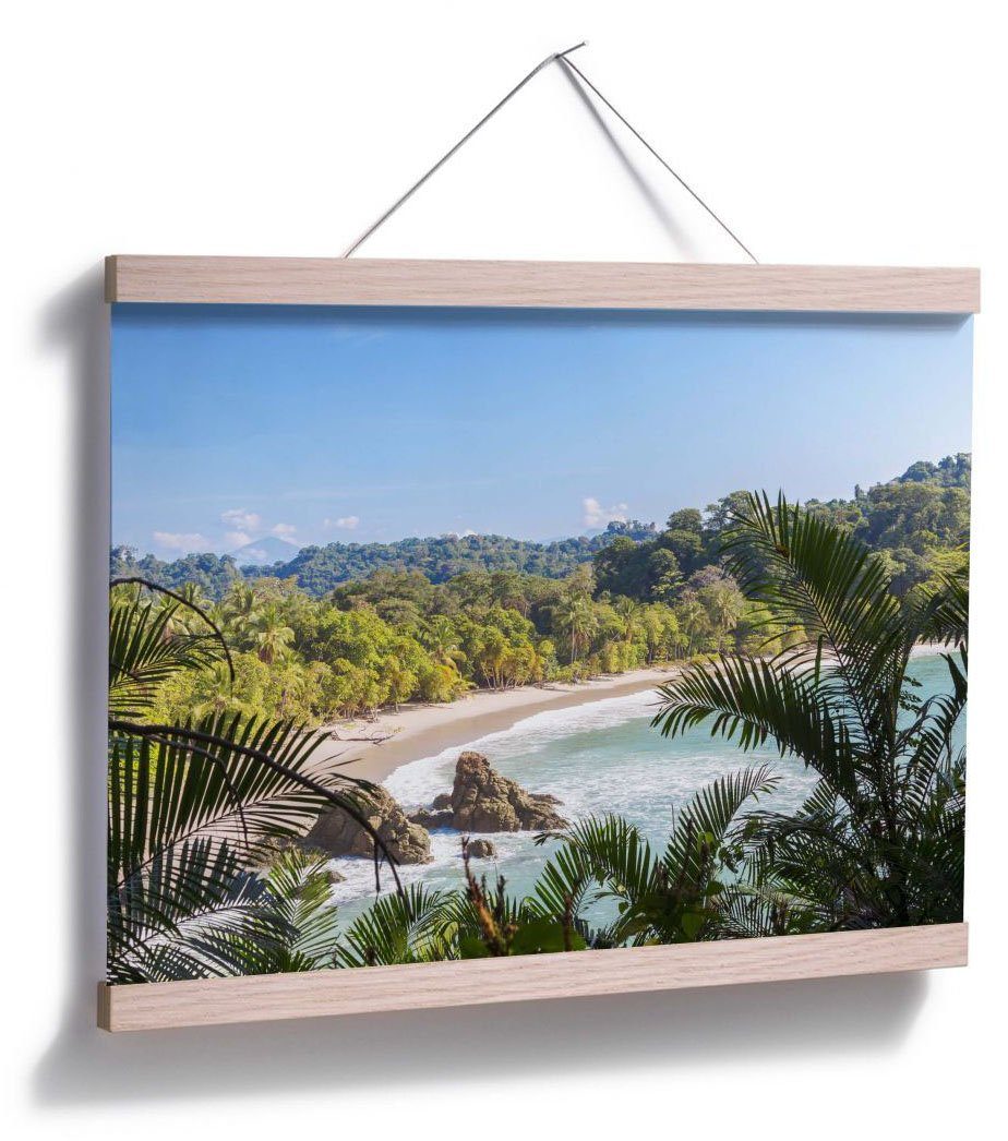 Dschungelblick Costa Rica, St), Poster, Poster Wall-Art (1 Bild, Wandposter Wandbild, Landschaften