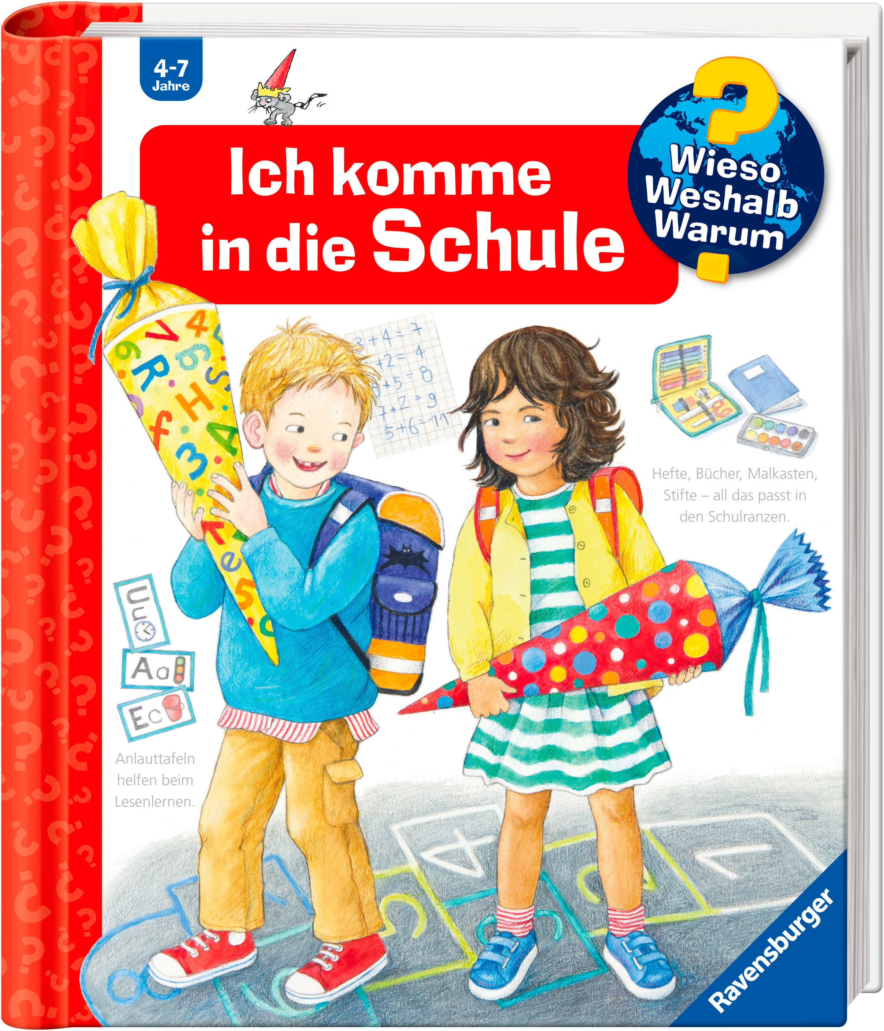 Ravensburger Kinderbuch Wieso? Weshalb? Warum?, Band 14 Ich komme in die Schule, Made in Europe