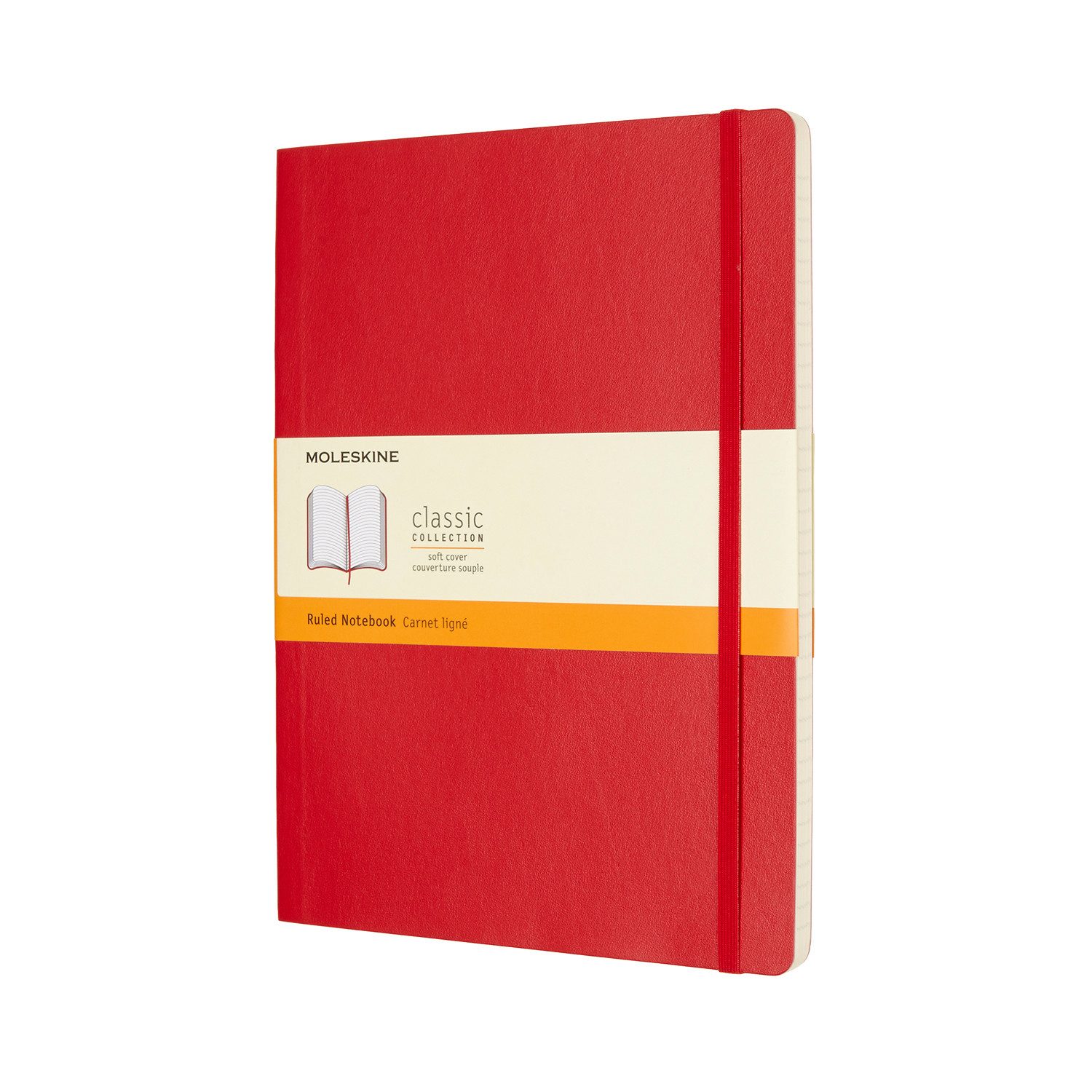MOLESKINE Notizbuch, Classic Collection - Soft Cover - XL (19x25) - mit weichem Einband