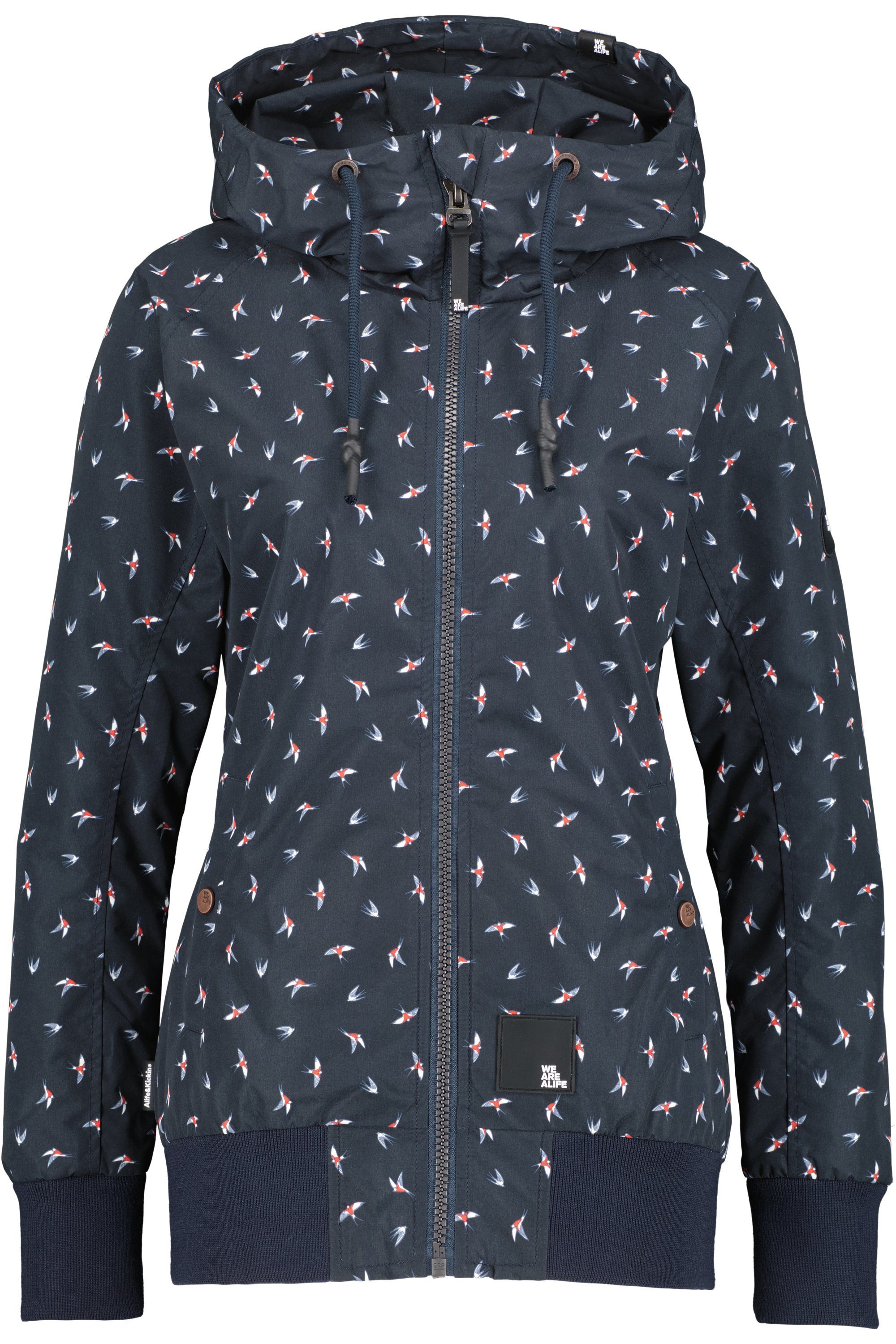 Alife Kickin Jacket Übergangsjacke JohannaAK Jacke, leichte marine Damen Sommerjacke &