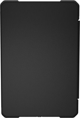 UAG Tablet-Hülle Metropolis, [Galaxy Tab S8 Hülle / Galaxy Tab S7 Hülle, Kompatibel mit der magnetischen Befestigung + Aufladung des S-Pen, Wake/Sleep Funktion, Fallschutz nach US-Militärstandard, Standfunktion] - schwarz