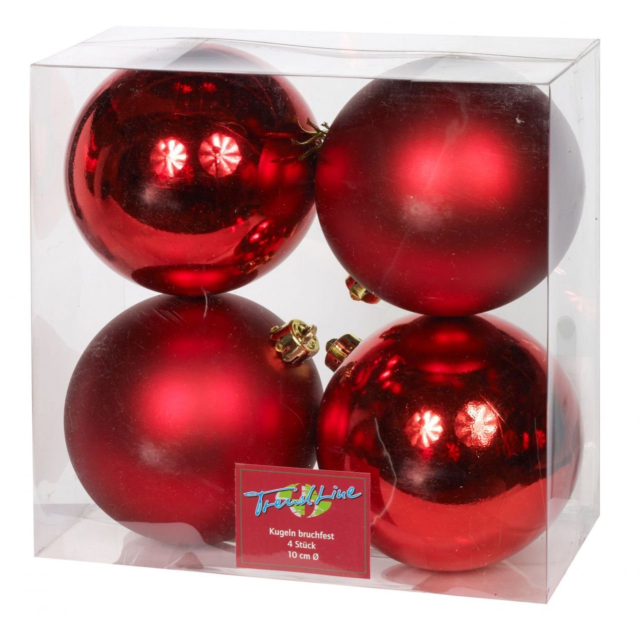 Trend Line Christbaumschmuck TrendLine Christbaumkugeln bruchfest, Ø 10
