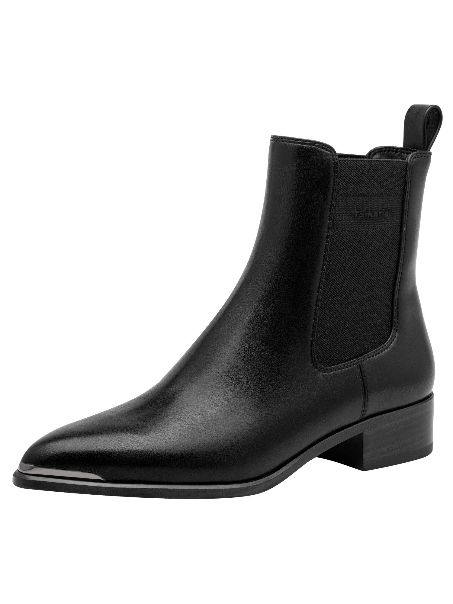 Tamaris ANTIslide, TOUCH-IT spitz kein Absatz 1-25368-47 Chelseaboots ANTIslide