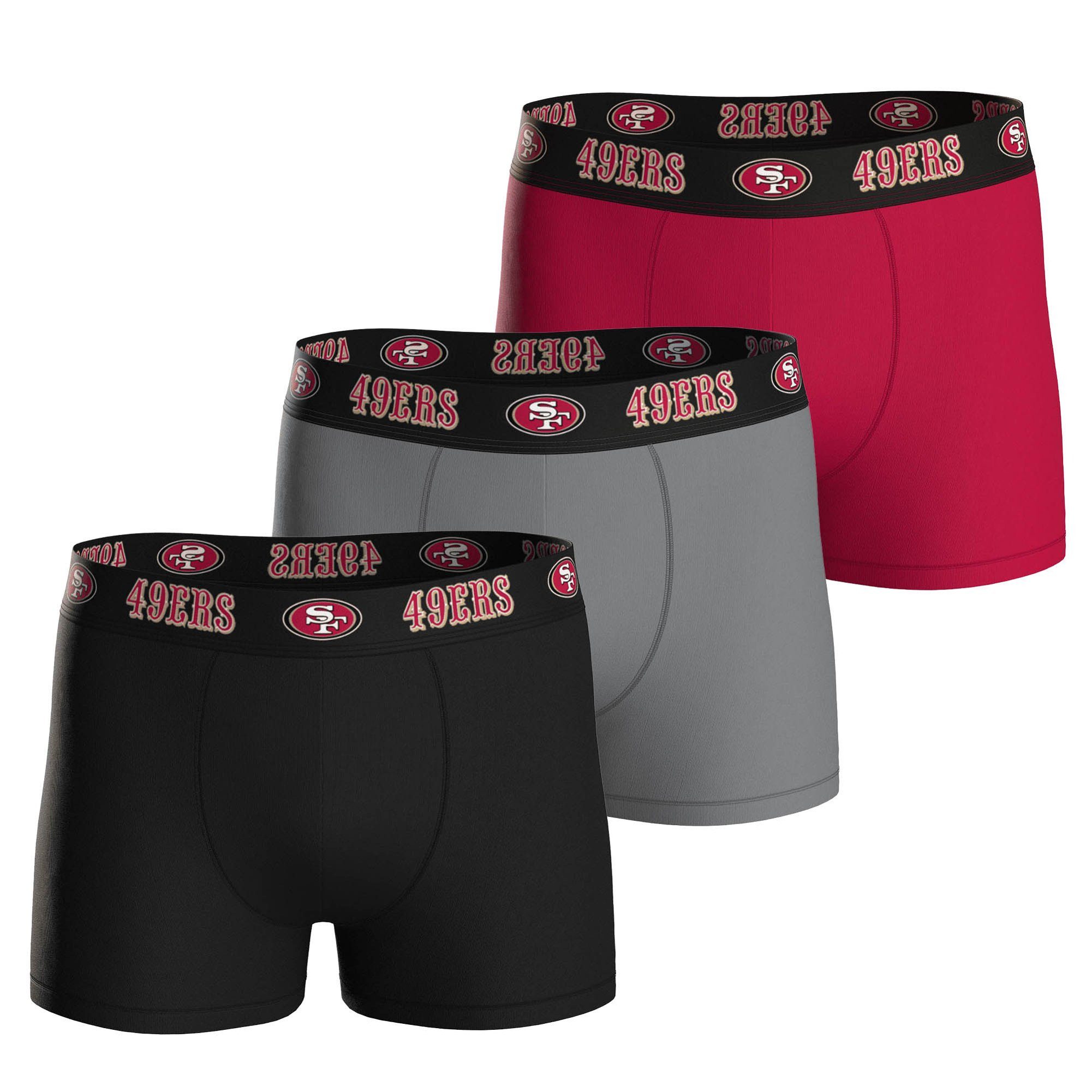 NFL Boxer Herren Boxershort 3er Pack Baumwolle (Packung, 3er Pack)