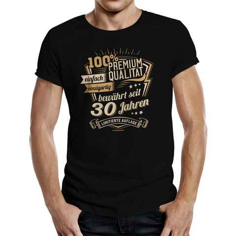 RAHMENLOS® T-Shirt als Geschenk zum 30. Geburtstag - bewährt seit 30 Jahren