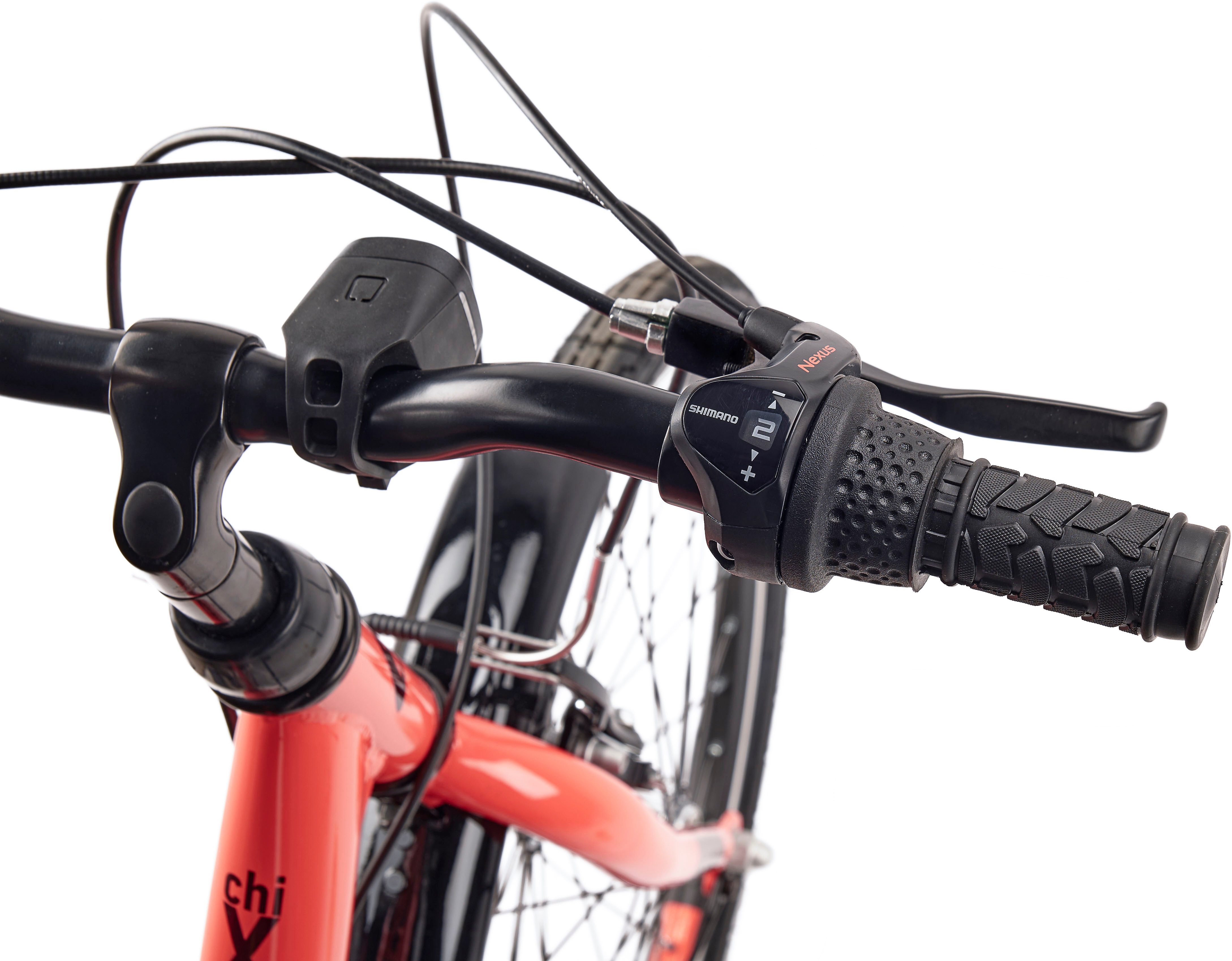 S’COOL Kinderfahrrad S'COOL chiX, 3 Gang Shimano, Nabenschaltung