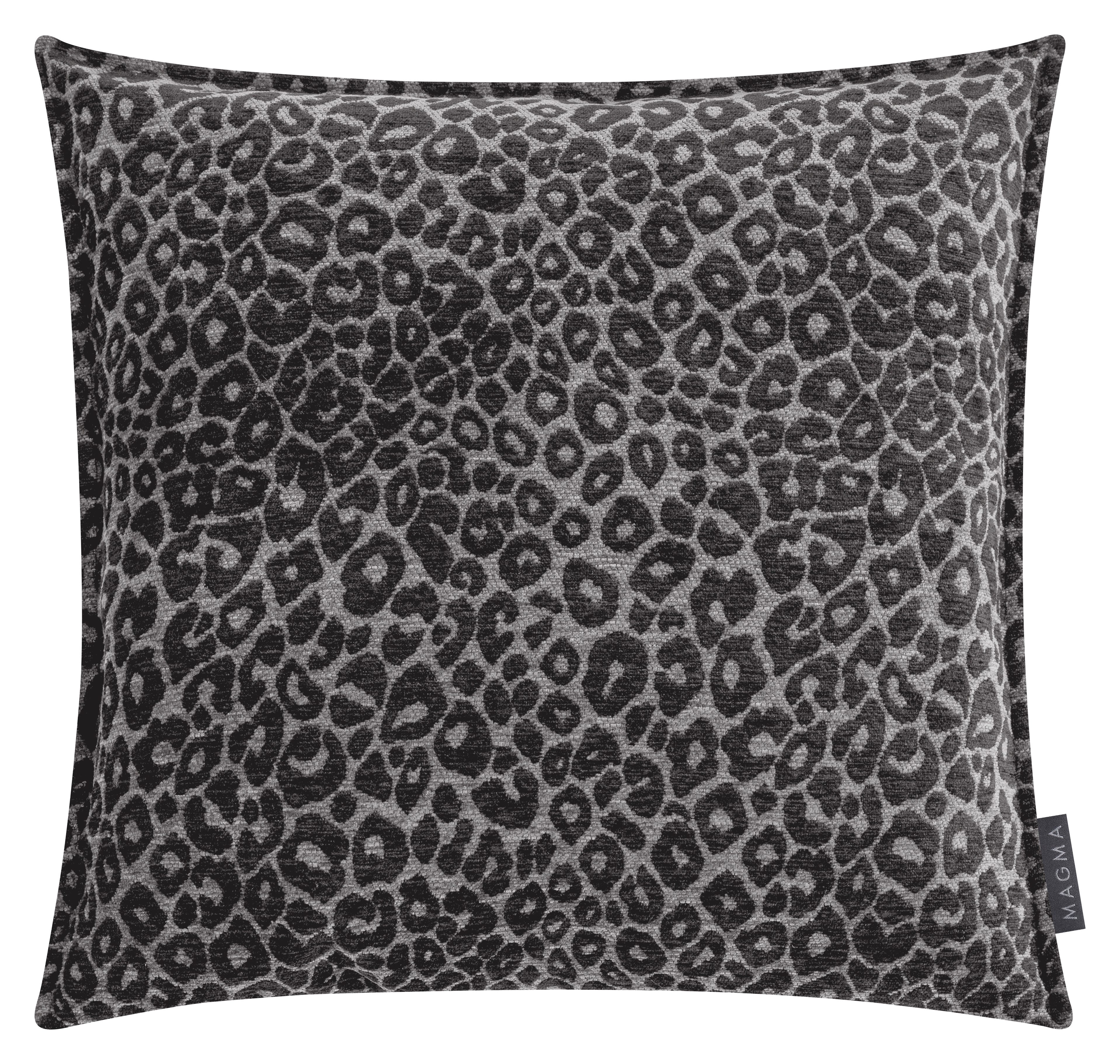 Magma Heimtex Kissenhülle Zierkissenhülle BAO Jacquard-Chenille, (1 Stück), Dekohülle Stehsaum Leo-Muster