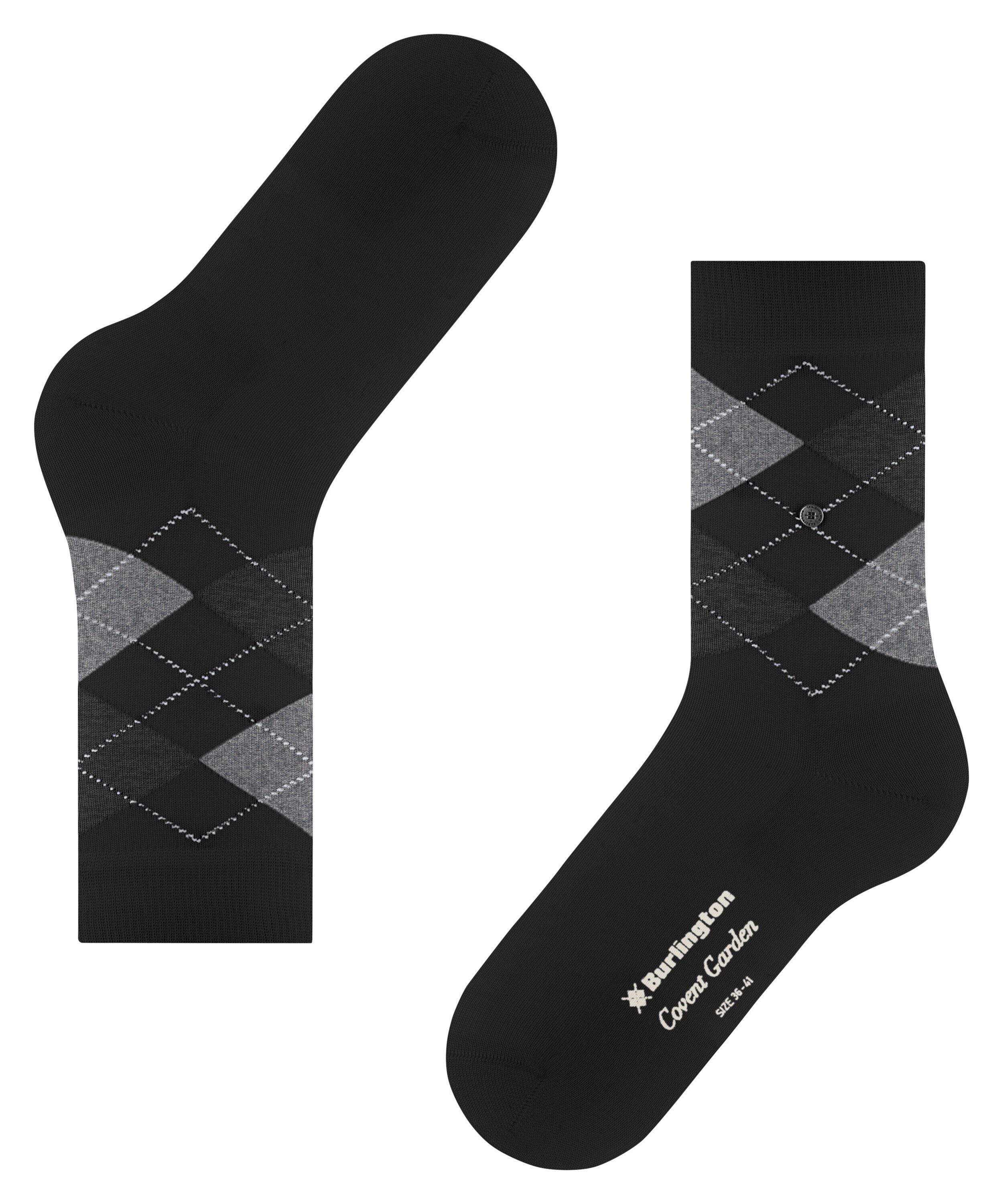 Burlington Socken Burlington Covent Garden Damen (1-Paar) mit feiner Baumwolle & Burlington Clip – Bild 5 von 5