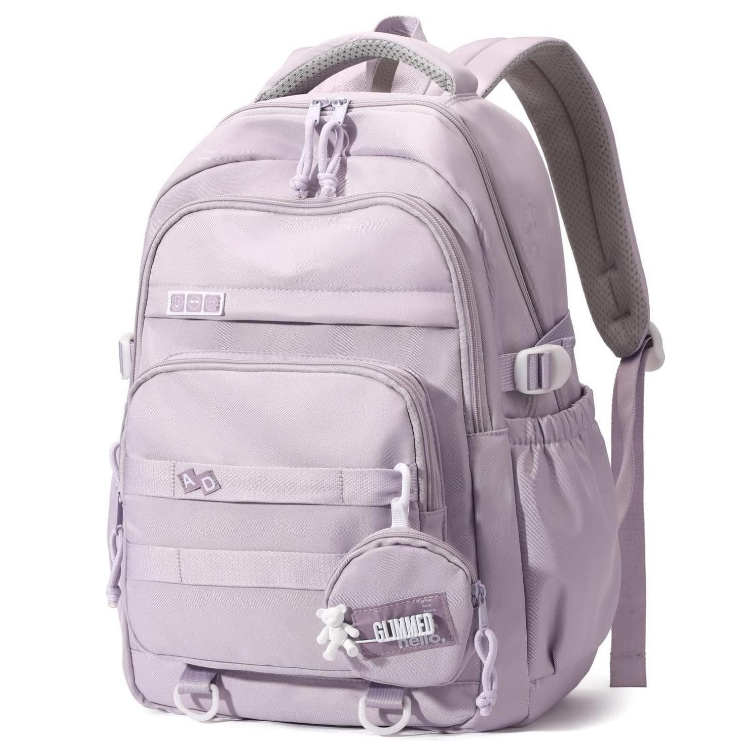 LuxusKollektion Schulrucksack Schulrucksack Mädchen Lila Wasserdicht Leicht