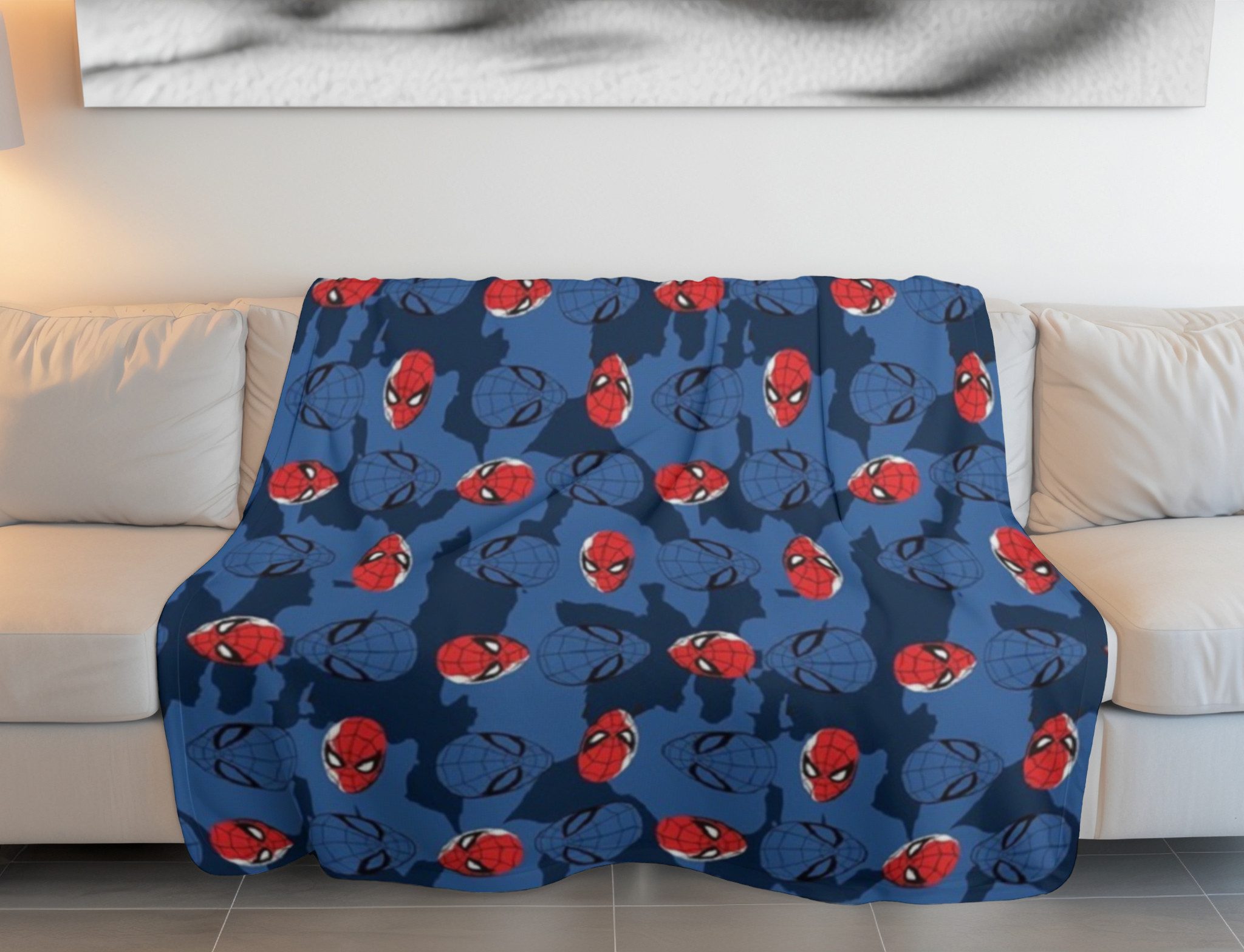 Wohndecke Wohndecke – Weiches & leichtes Decke für Bett & Sofa (110x150 cm), Spiderman