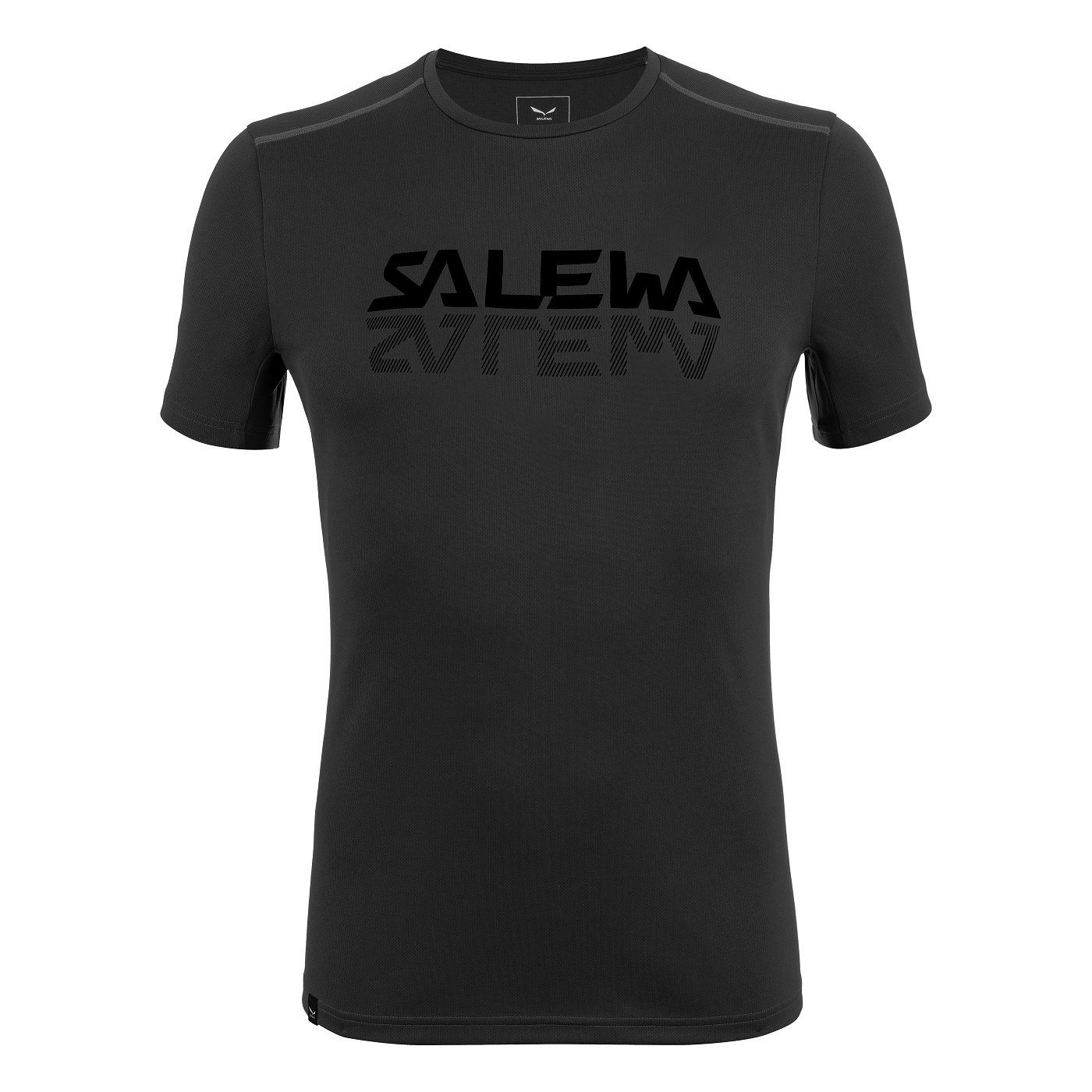 Salewa T-Shirt Graphic Dry (schnelltrocknend, 2-Wege-Stretch) Kurzarm schwarz Herren