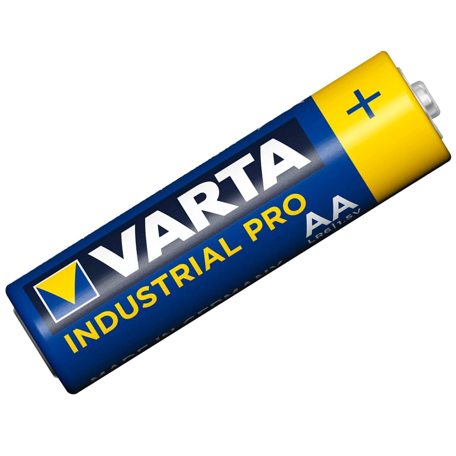 VARTA 40er Pack AA Industrial Alkaline Mignon Batterie, (1,5 V, 40 St), Made in Germany Batterien 1,5V für Taschenlampe Spielzeug Wand Uhr