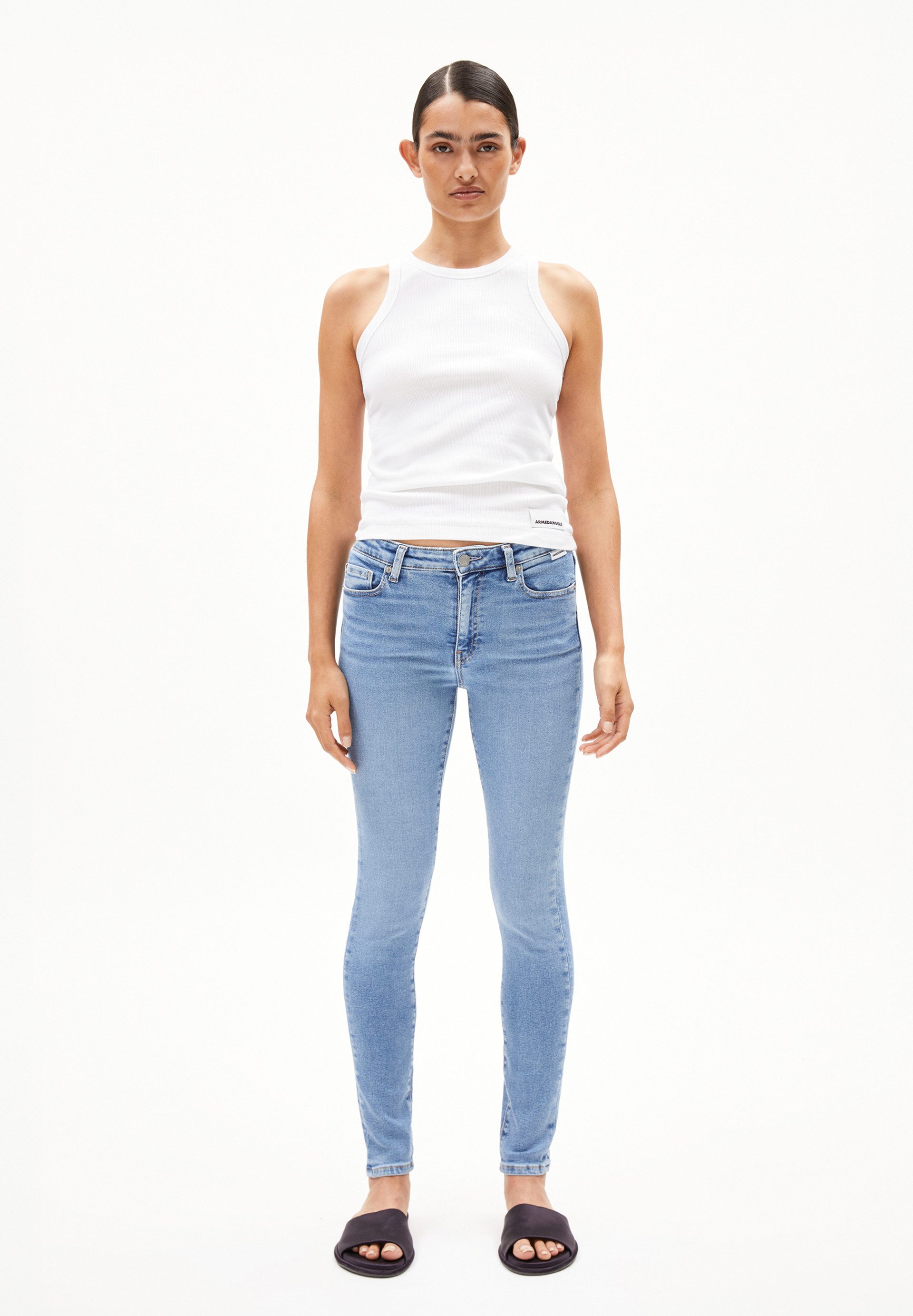 Armedangels Skinny-fit-Jeans TILLAA (X-Stretch) Mid waist