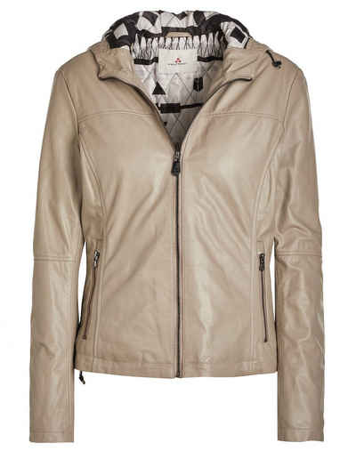 PEUTEREY Lederjacke Peuterey Jacke beige