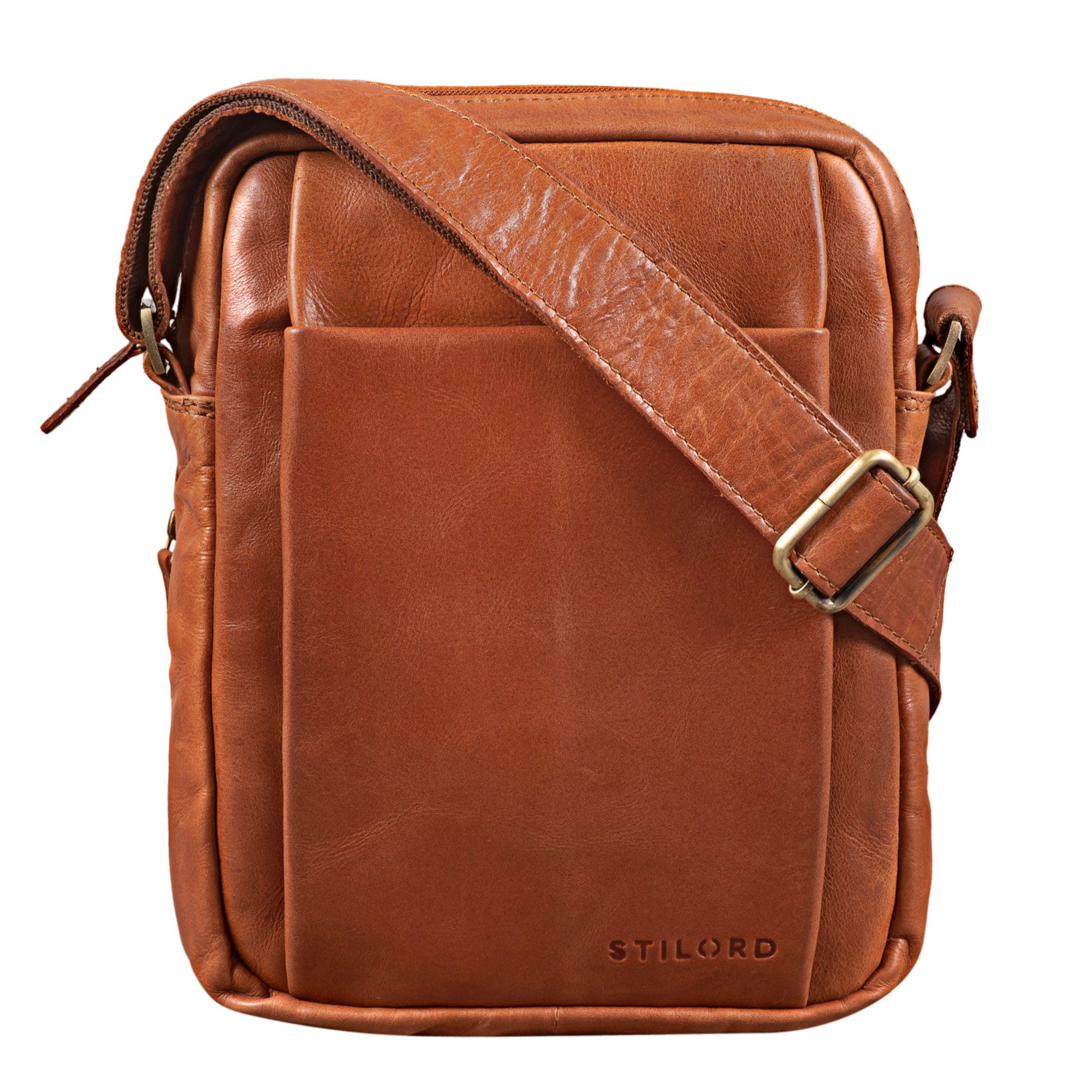 STILORD Schultertasche "Harry" Vintage Schultertasche Männer Leder