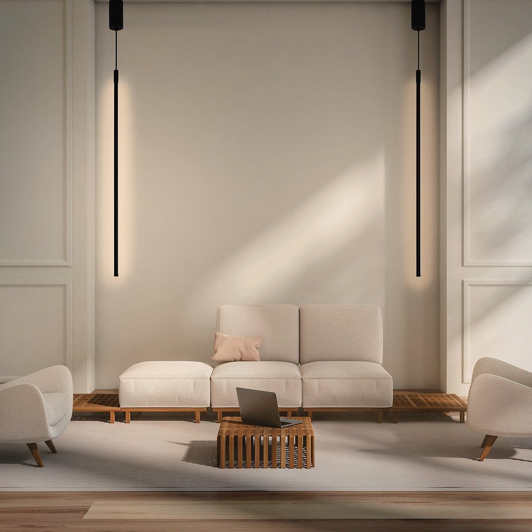Neona LED Deckenleuchte HYPNOS, Dimmbar per Fernbedienung, LED fest integriert, Warmweiß
