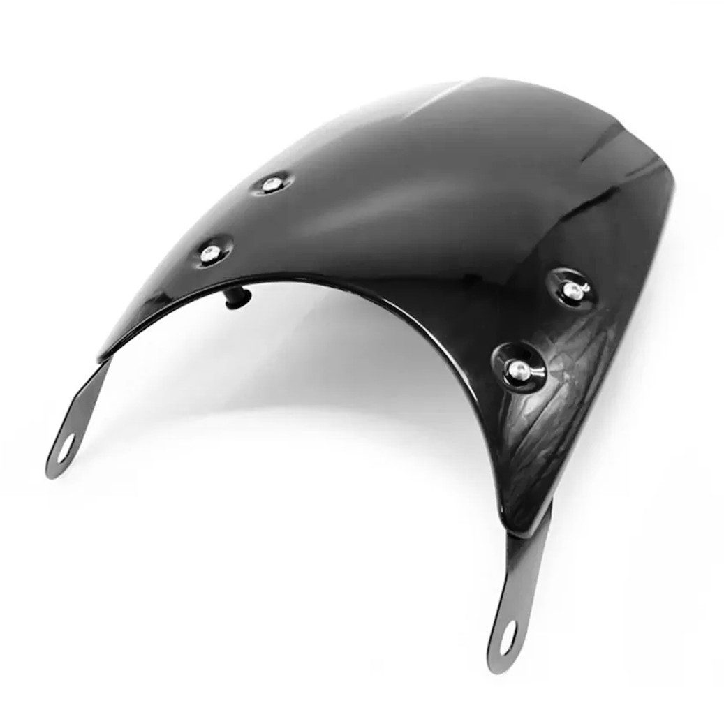 Motorradhelm-Visier Windschutzscheibe für Moto Guzzi V7 Classic / Stone RW1 schwarz