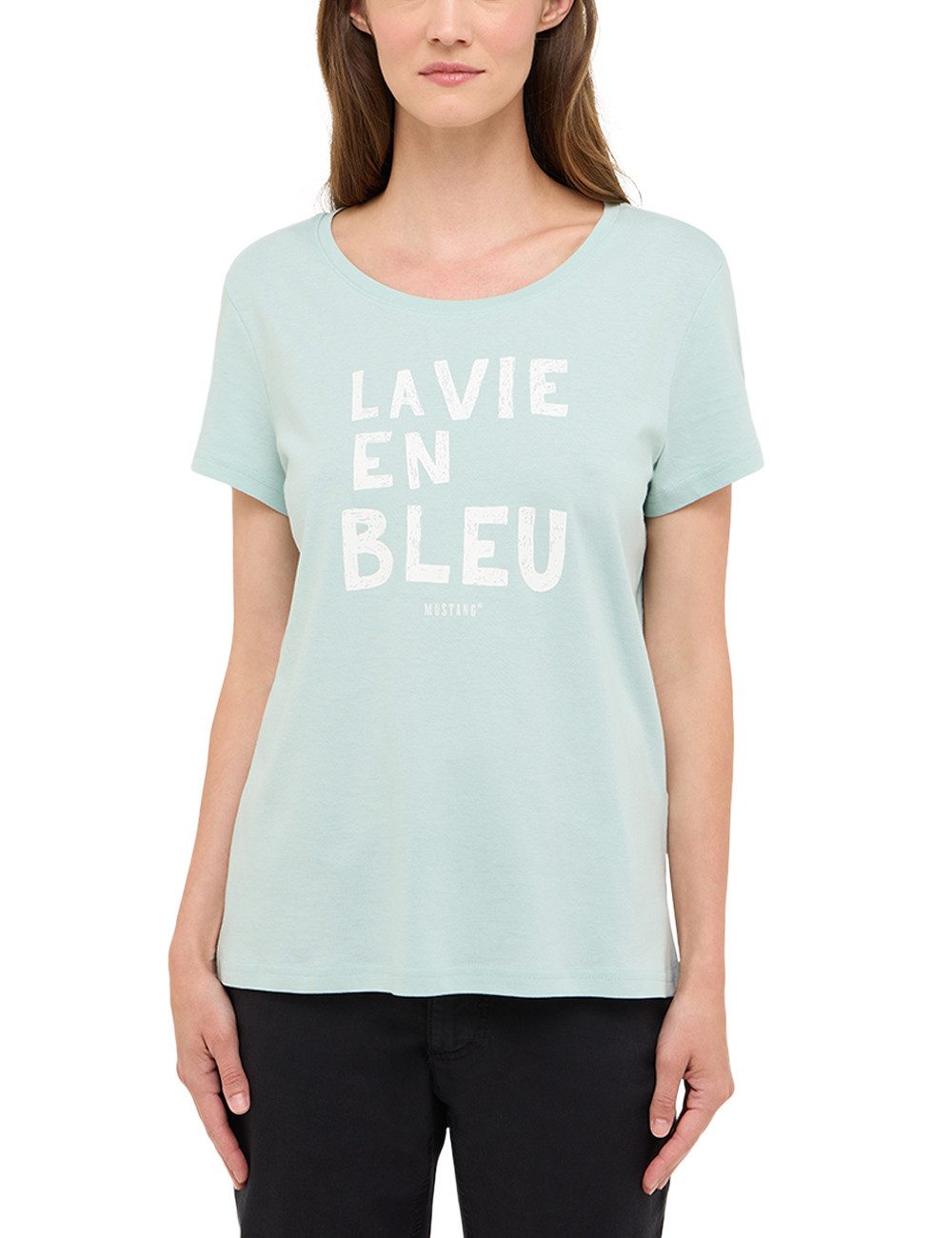 MUSTANG Kurzarmshirt Damen Style Alma