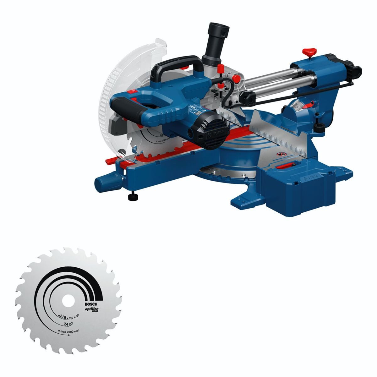 BOSCH Akku-Stichsäge GCM305-216S Kapp- und Gehrungssäge