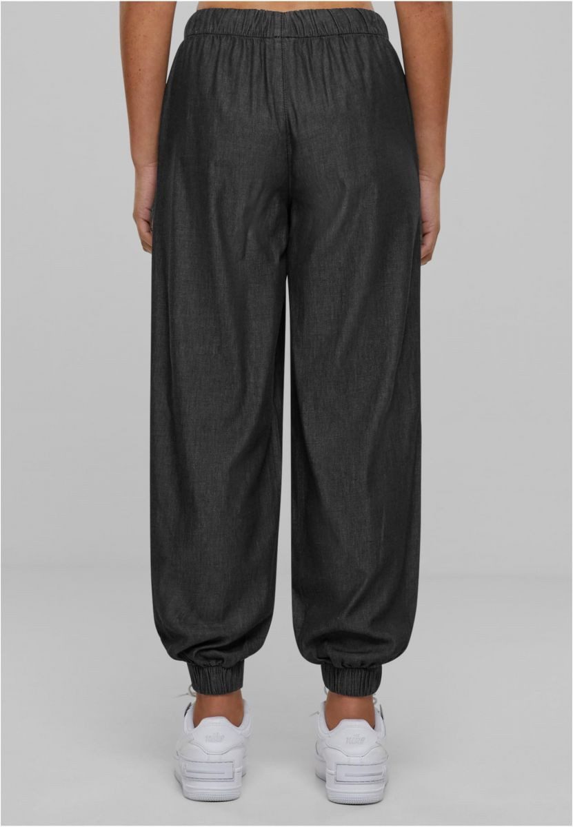 URBAN CLASSICS Funktionshose Ladies Light Denim Jogpants Damen Jogginghose