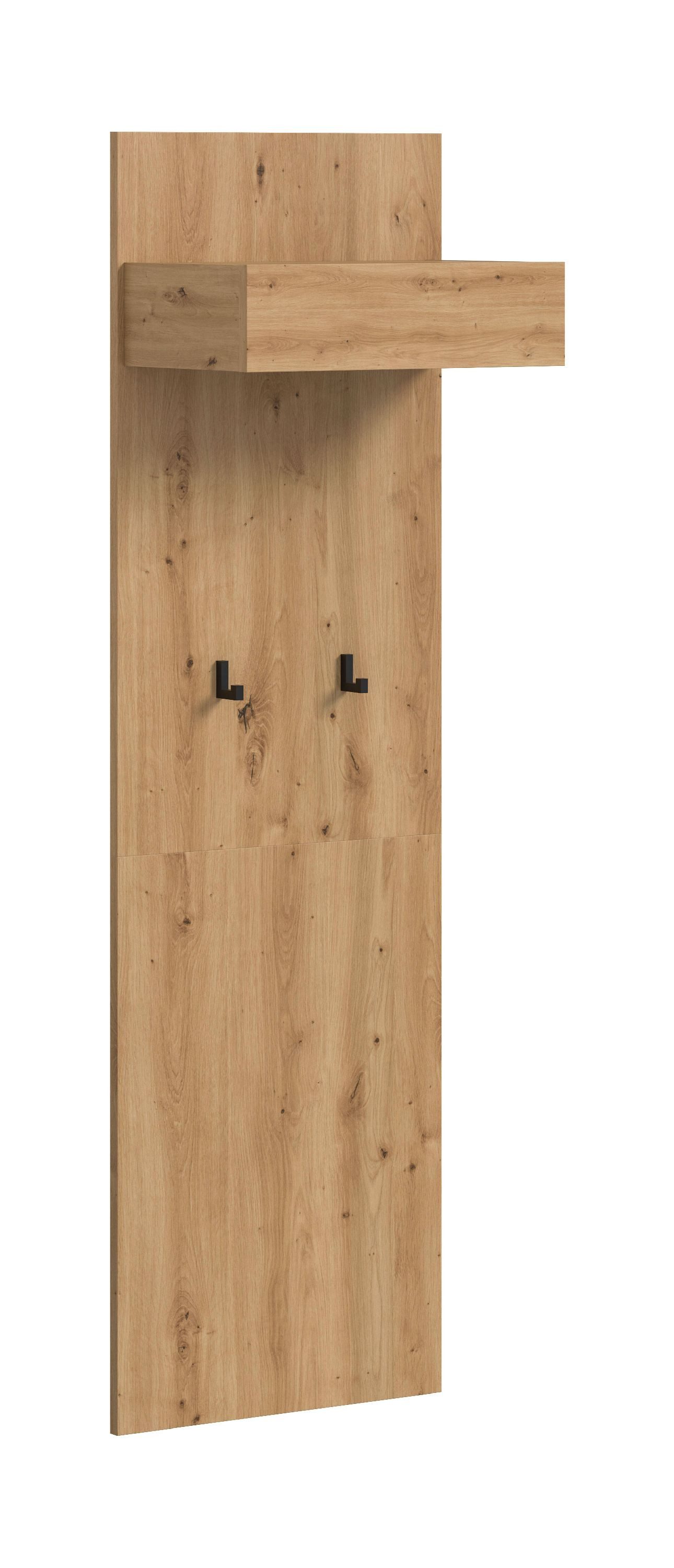 xonox.home Garderobenpaneel Drive, Artisan Oak Nachbildung Melamin beschichtet modern 160x50x6 cm