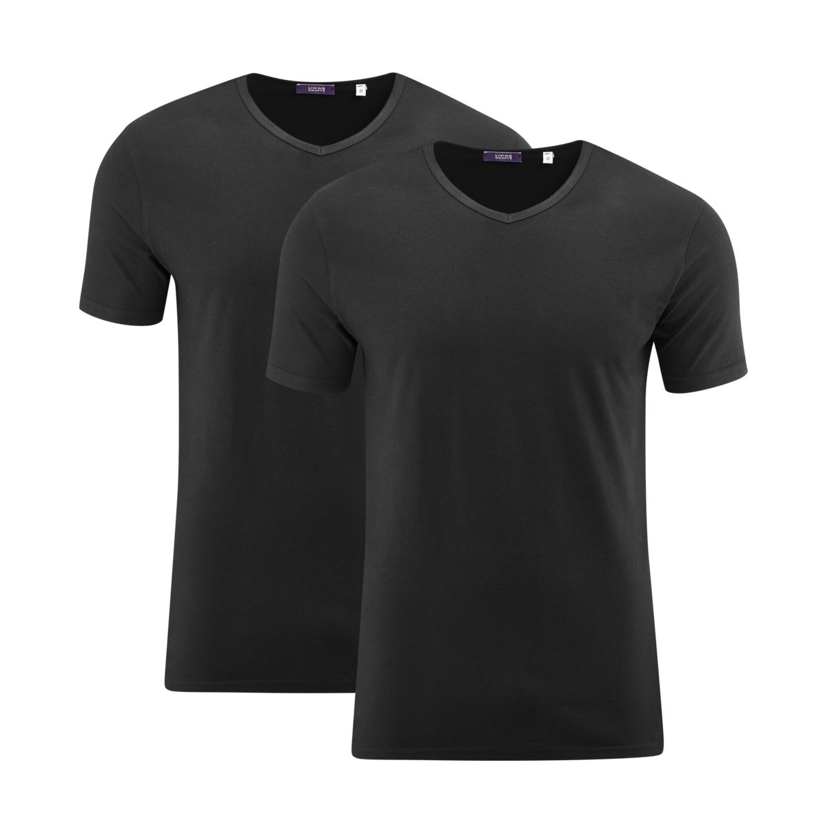 Single LIVING T-Shirt Black DEAN tragefreundliches Sanftes, CRAFTS Jersey