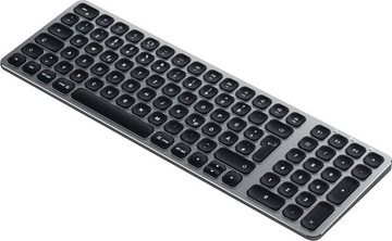 Satechi Aluminium BT Backlit Keyboard Slim German Tastatur