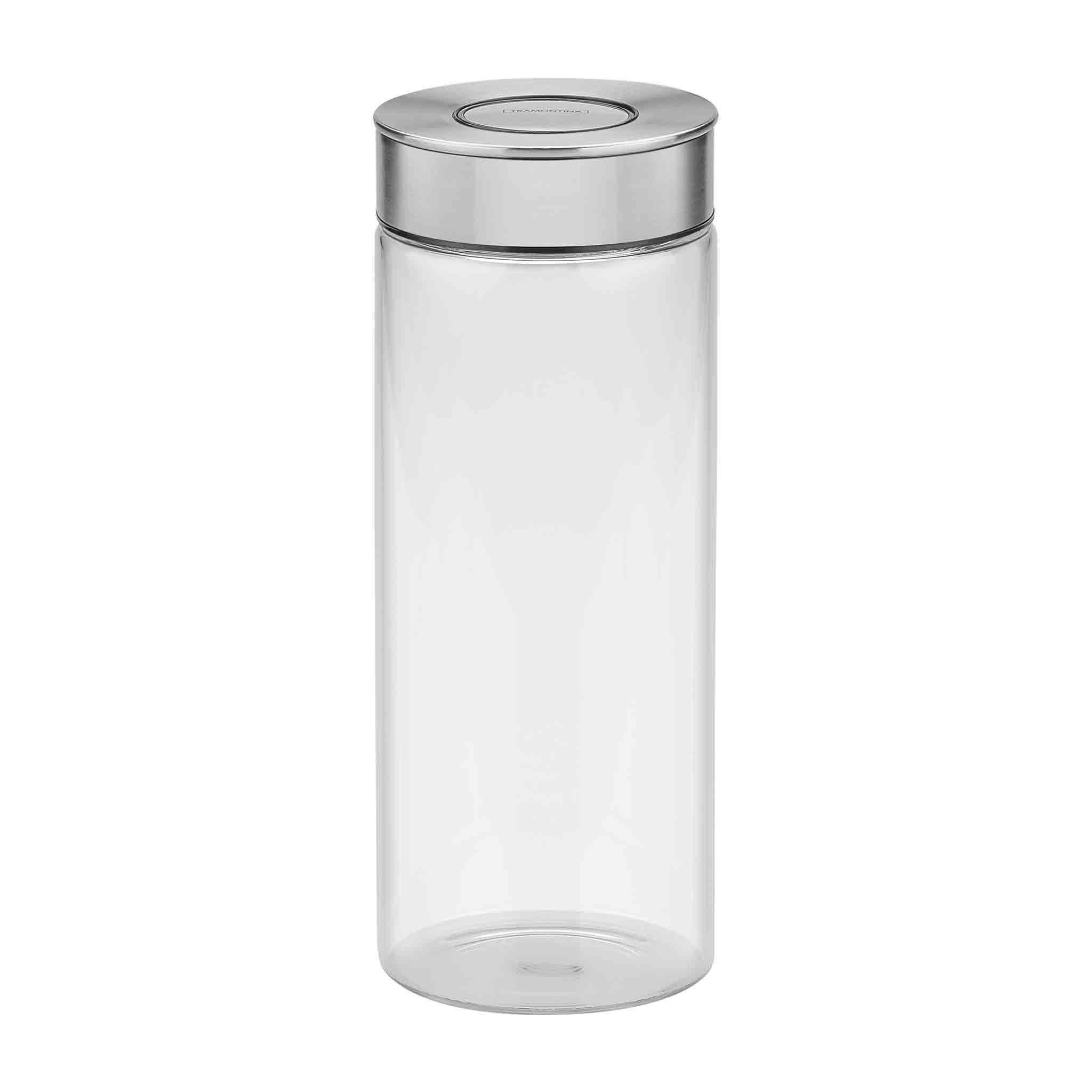 Tramontina Vorratsglas PUREZZA, Glas, spülmaschinengeeignet, luftdicht, Öffnen mit einer Hand