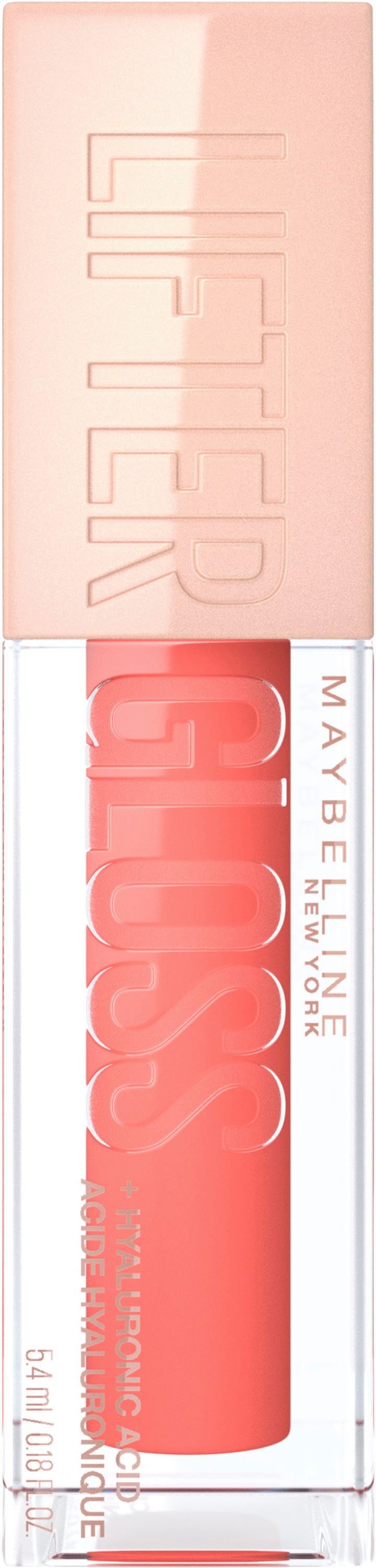 MAYBELLINE NEW YORK Lipgloss LIFTER GLOSS LIP GLOSS, für gepflegte und voller aussehende Lippen