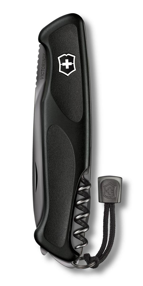 Victorinox Taschenmesser Ranger 55 Onyx 130 mm, Black, schwarz