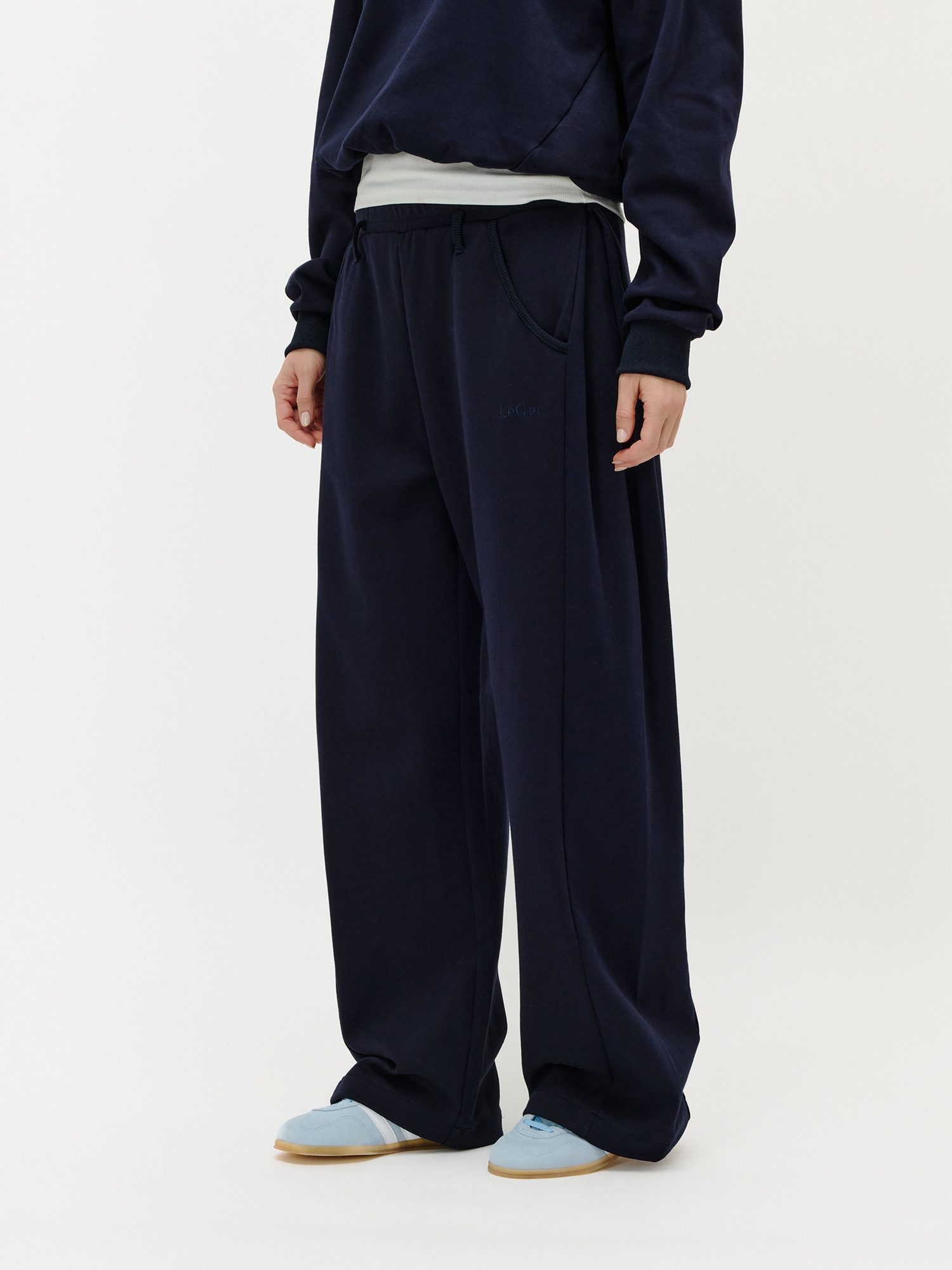 LeGer Sweathose Jana, LeGer by Lena Gercke weite Form, elastischer Bund