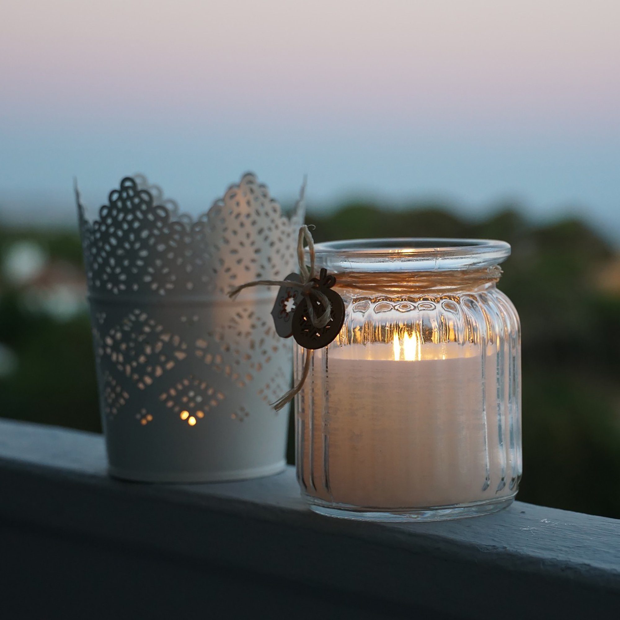 cm Stück Windlicht (7,5 / - 12 Jana 12er Tischdeko cm), Teelichthalter - Glaswindlichter Vase, Väschen, für Annastore 9 Teelichtgläser Set Gläser, Hochzeit cm H Teelichtgläser, H 9