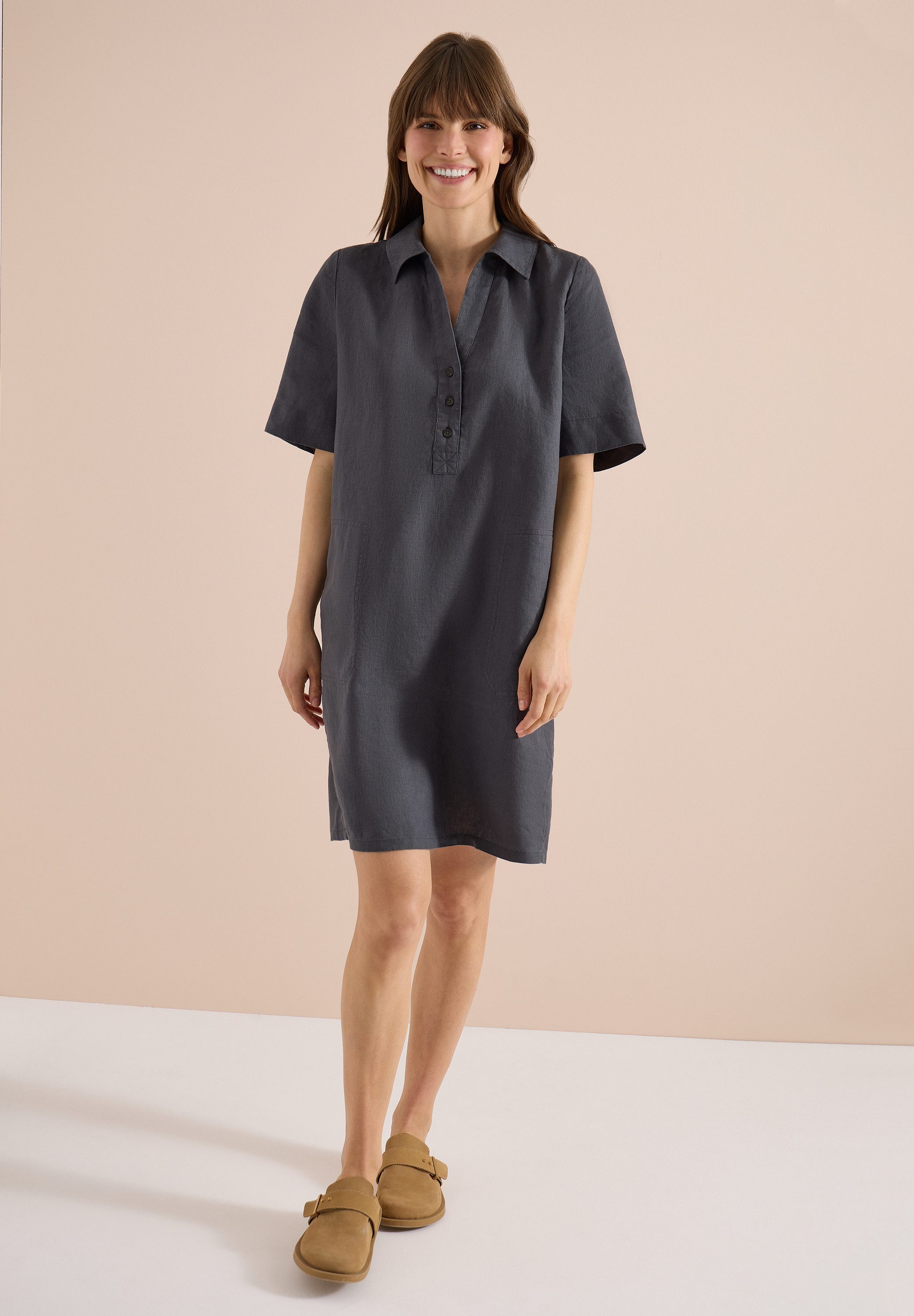 CECIL Blusenkleid aus Leinen
